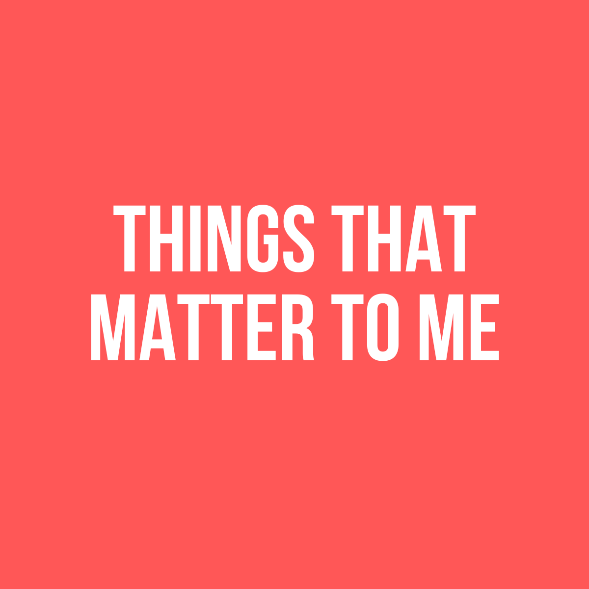 THIS MEANS SOMETHING TO ME