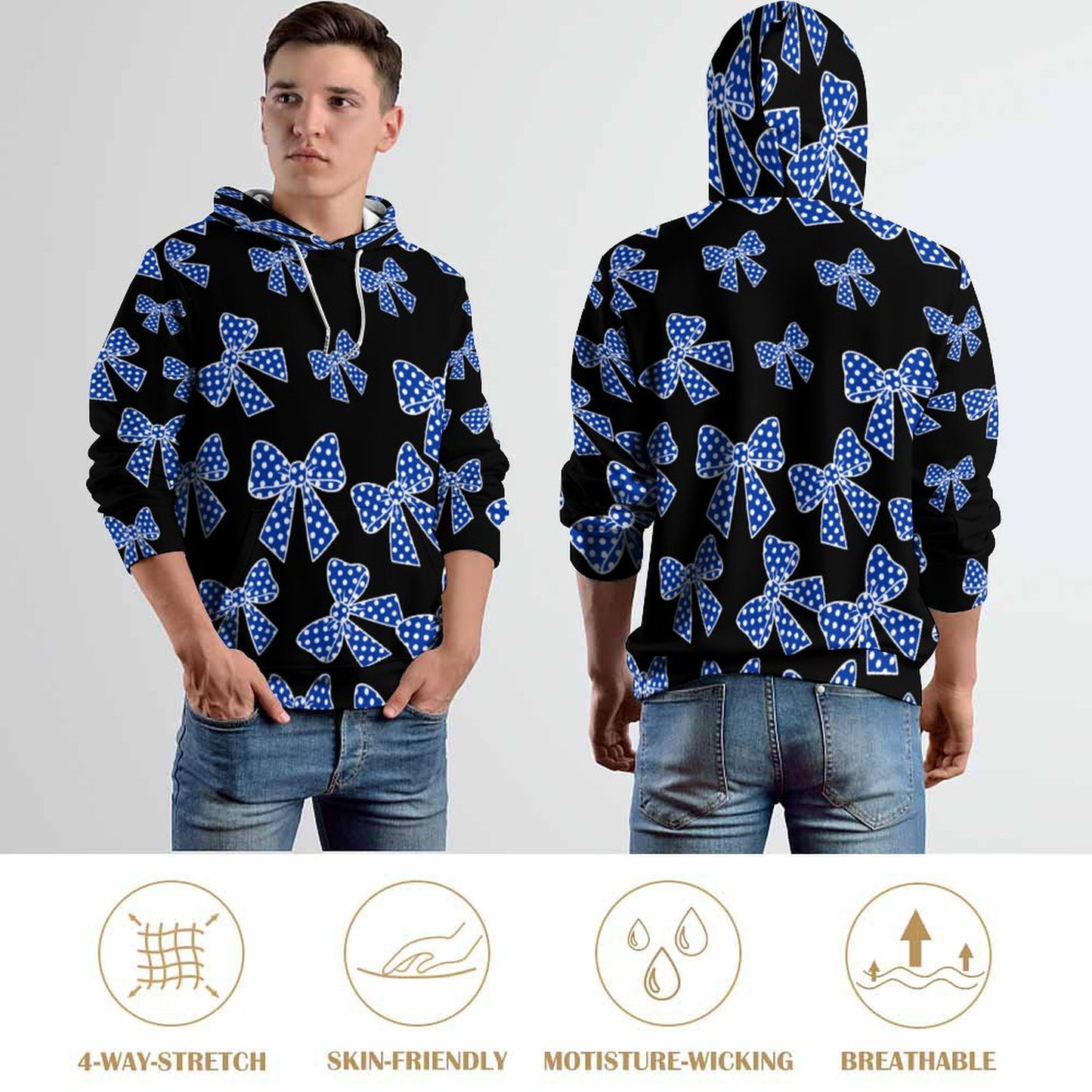 Kentucky Blue Ribbon Game Day Women's Graphic Hoodie