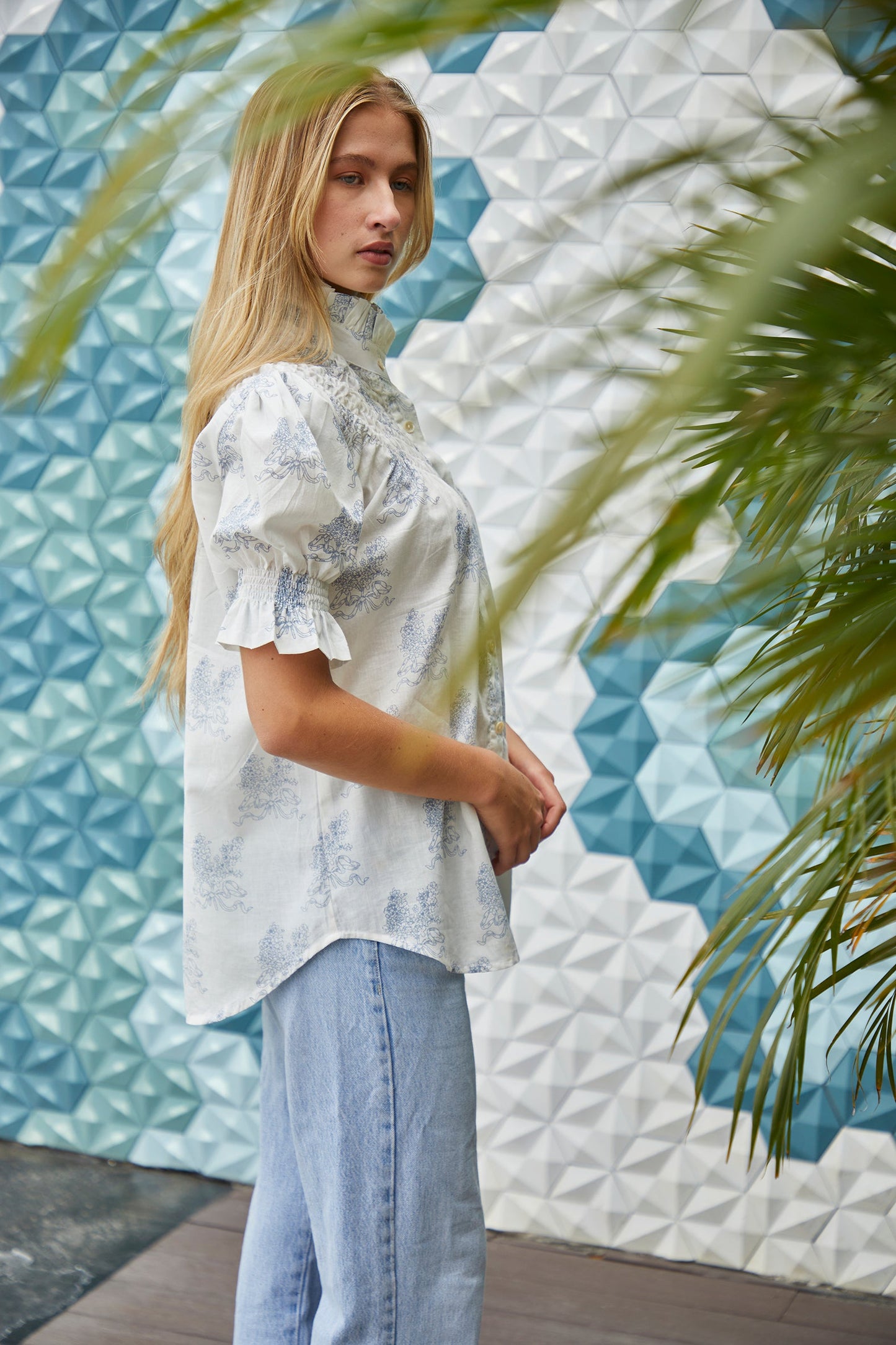 BLUSA TOULOUSE CIELO