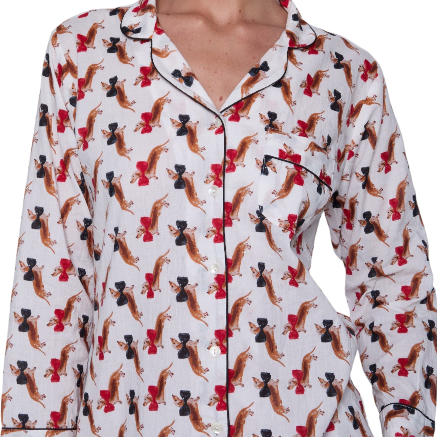 PIJAMA "PAWS" CON PANTALON