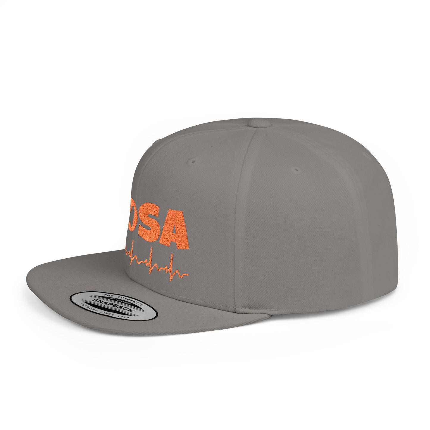 HOSA Heartbeat Flatbill Snapback - Orange Edition