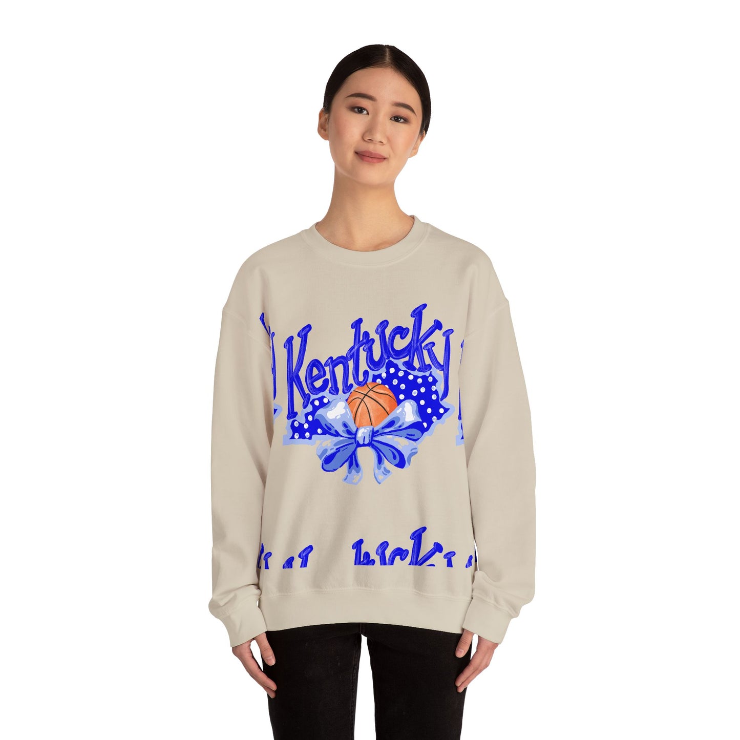 Kentucky, Basketball, and Cute Oh My Crewneck