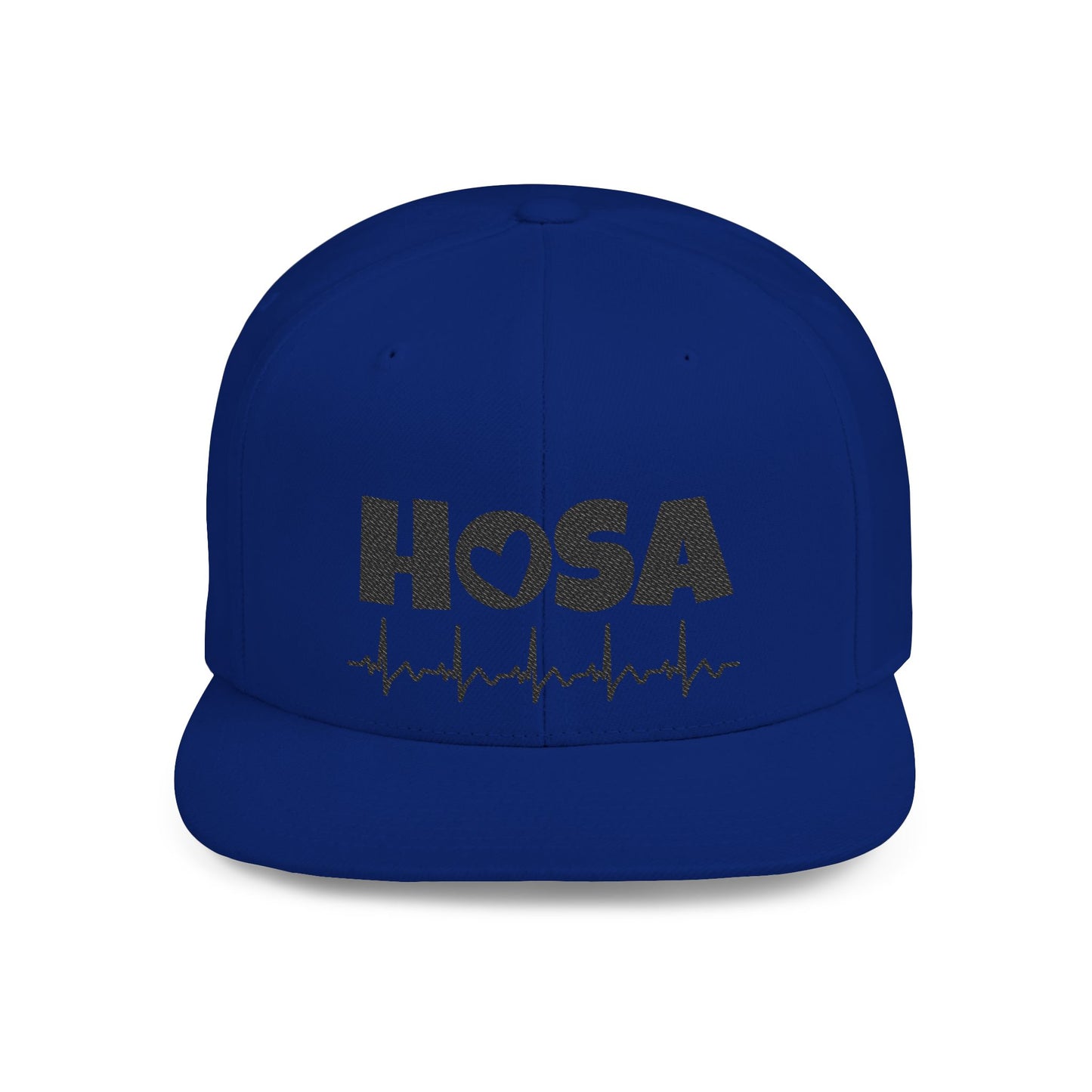 HOSA Heartbeat Flatbill Snapback - Black Edition