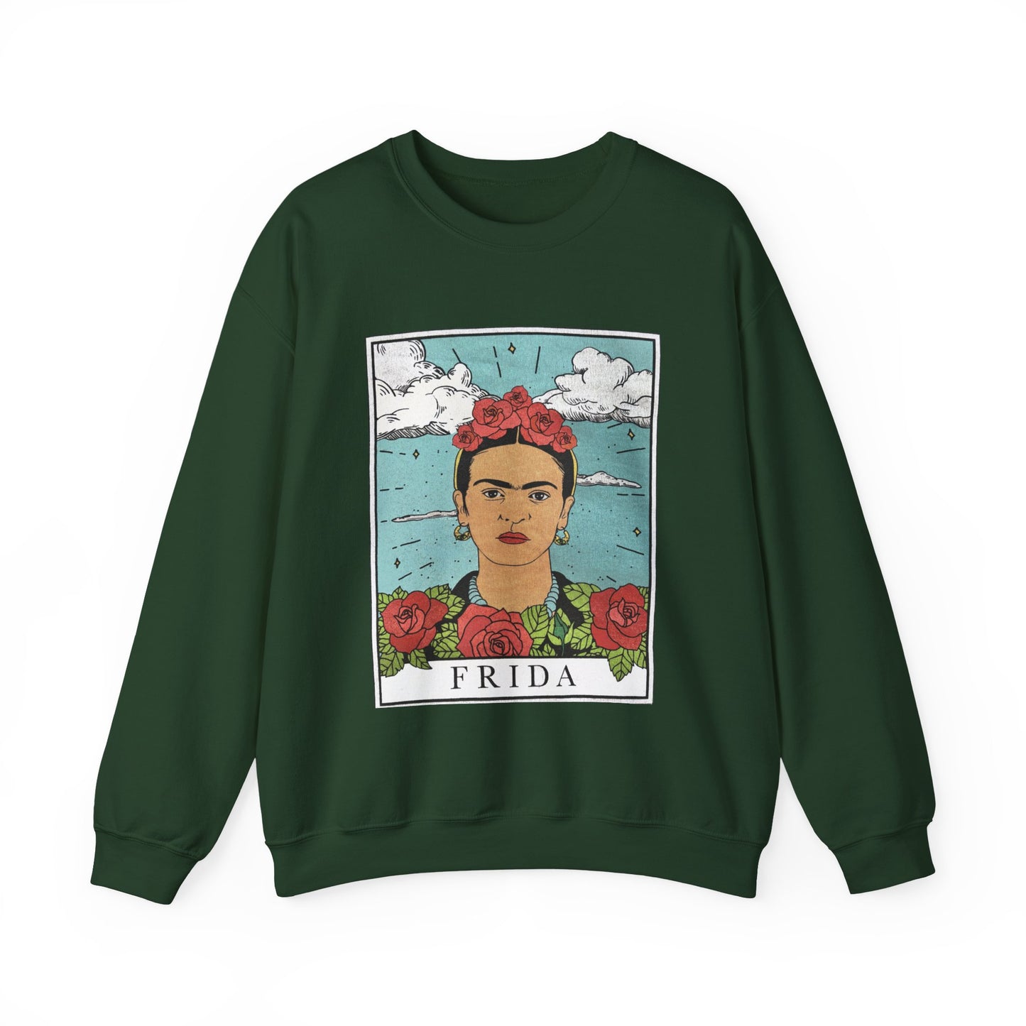 Frida Kahlo Portrait Crewneck