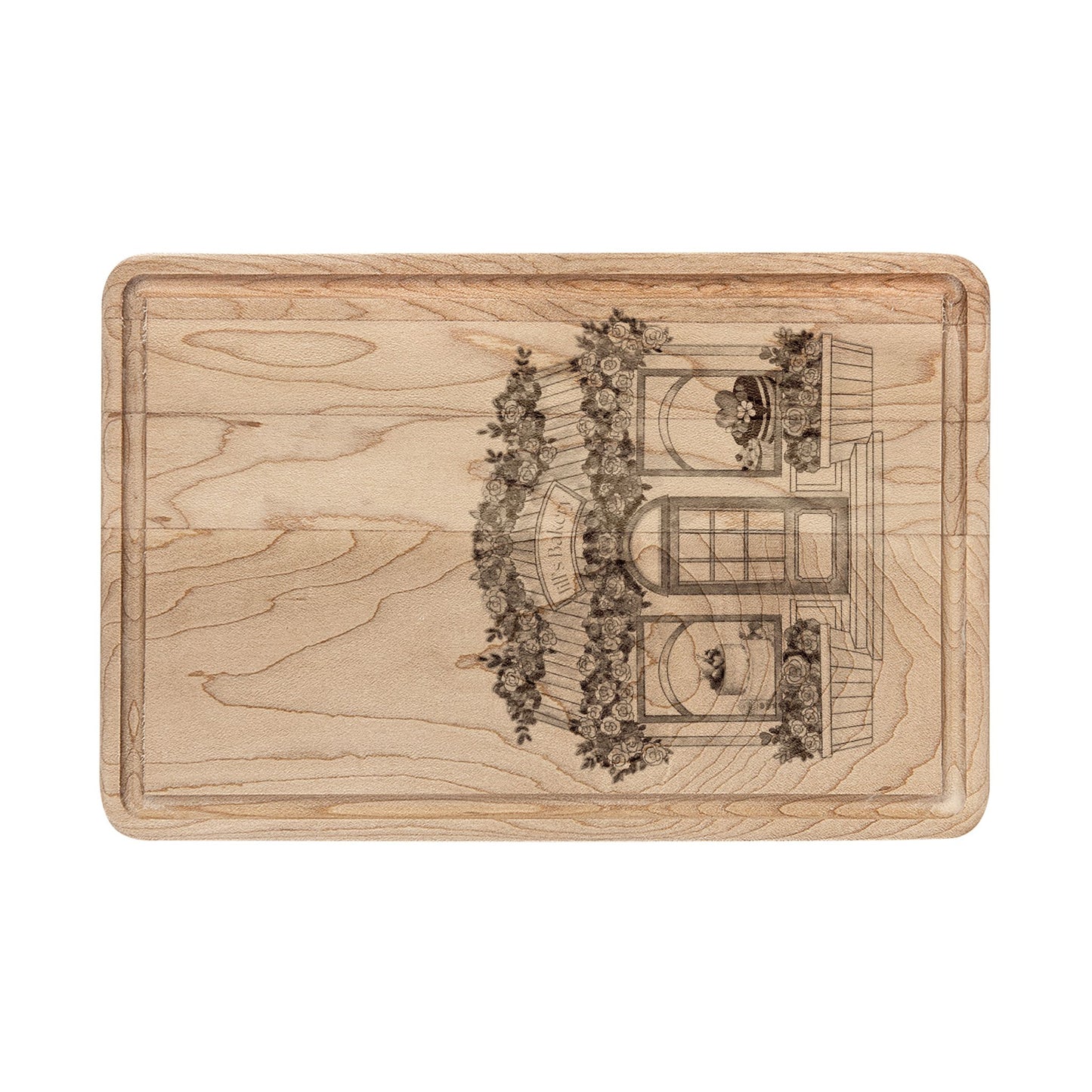 Wooden Cutting Board (Engraving)