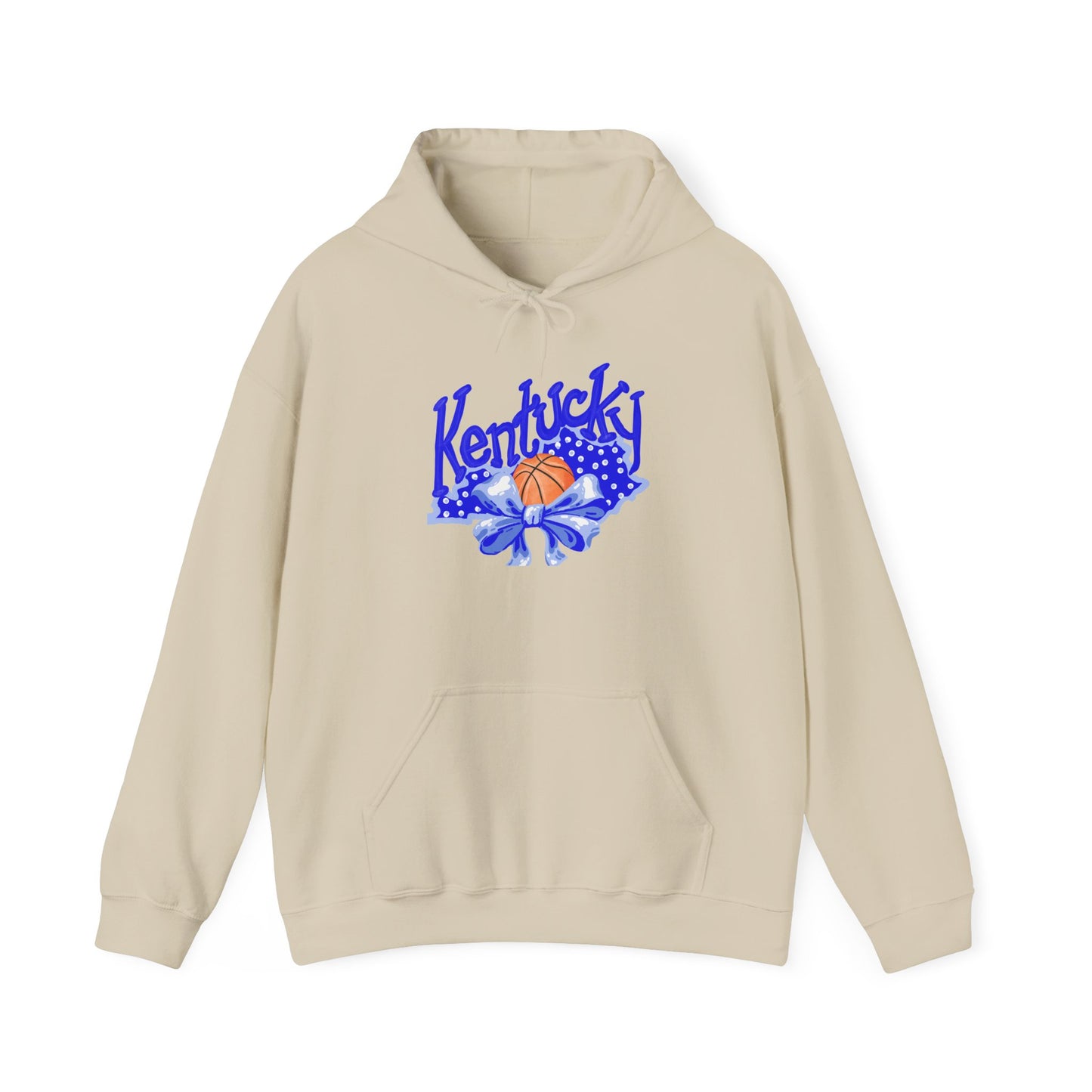 Basketball and Bows Kentucky Hoodie