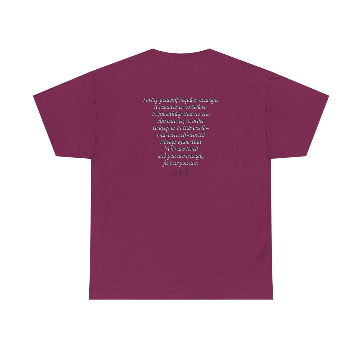 Goddess Sized Tee — "I'm not fat, I'm Goddess Sized" Empowerment T‑Shirt | Andi B. Designs