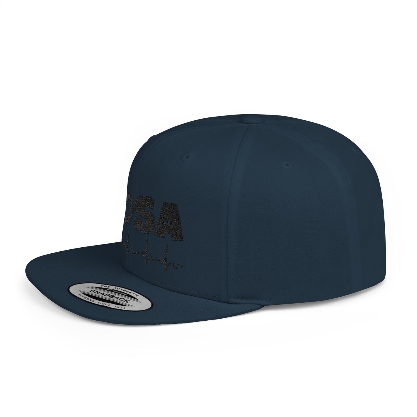 HOSA Heartbeat Flatbill Snapback - Black Edition