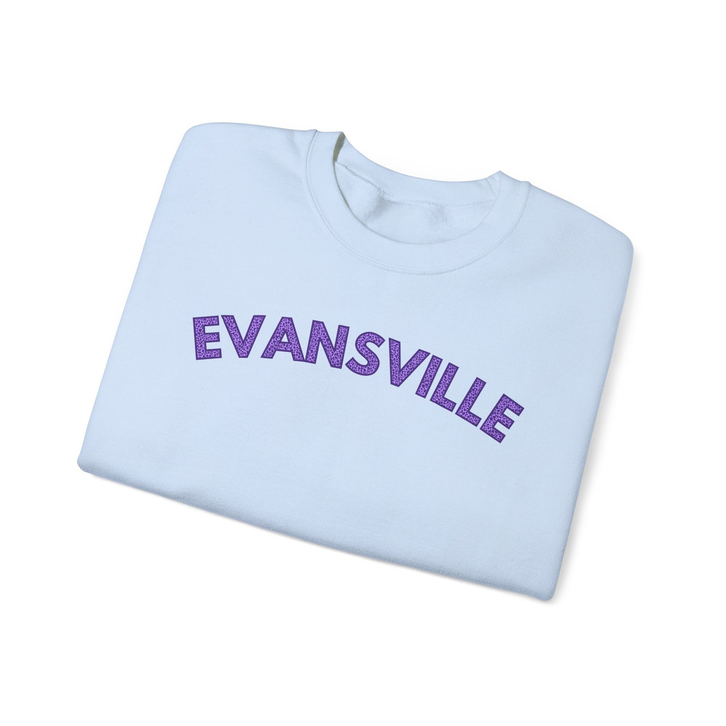 Evansville Leopard Font Crewneck