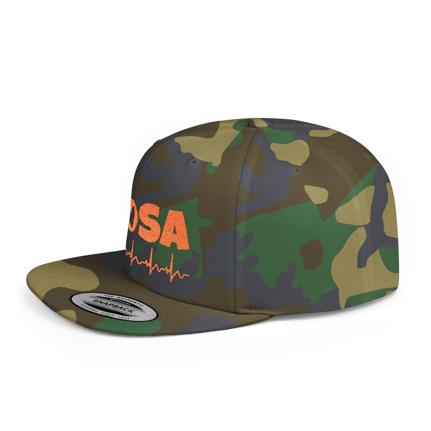 HOSA Heartbeat Flatbill Snapback - Orange Edition