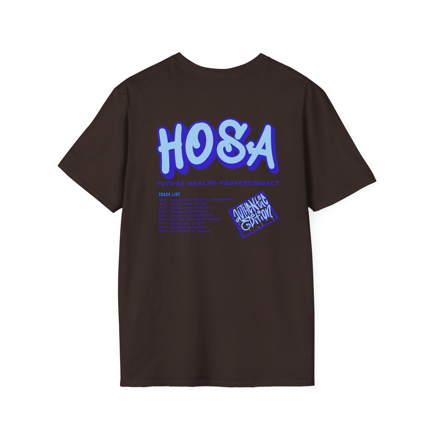 HOSA "Concert" Tee - Blue Font
