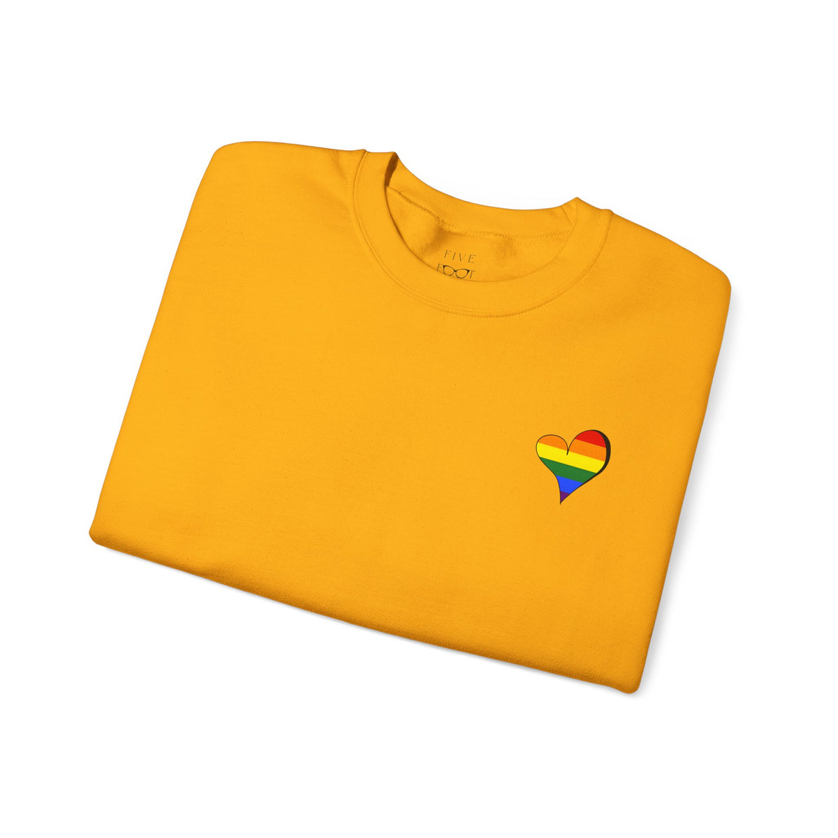 Kentucky Rainbow Stacked Font Crewneck Sweatshirt