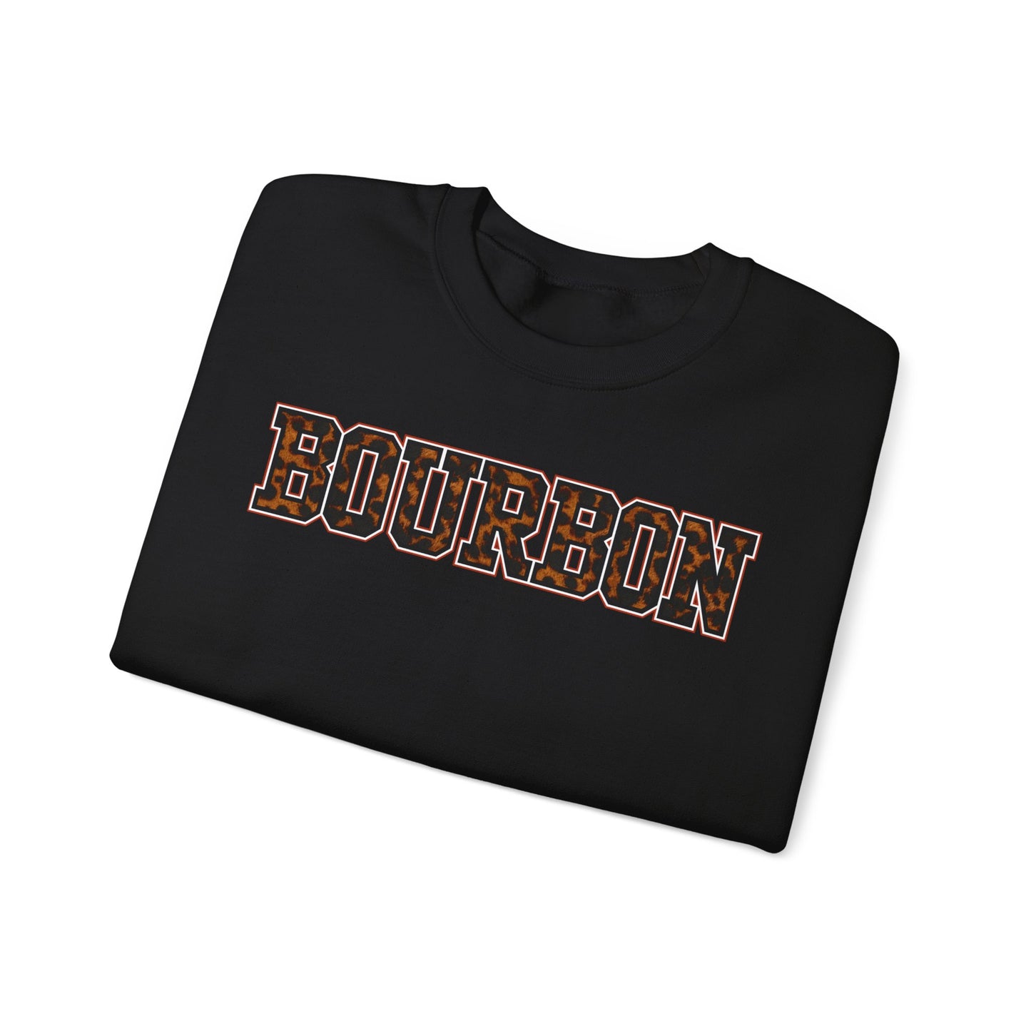 Bourbon County Leopard Print Crewneck