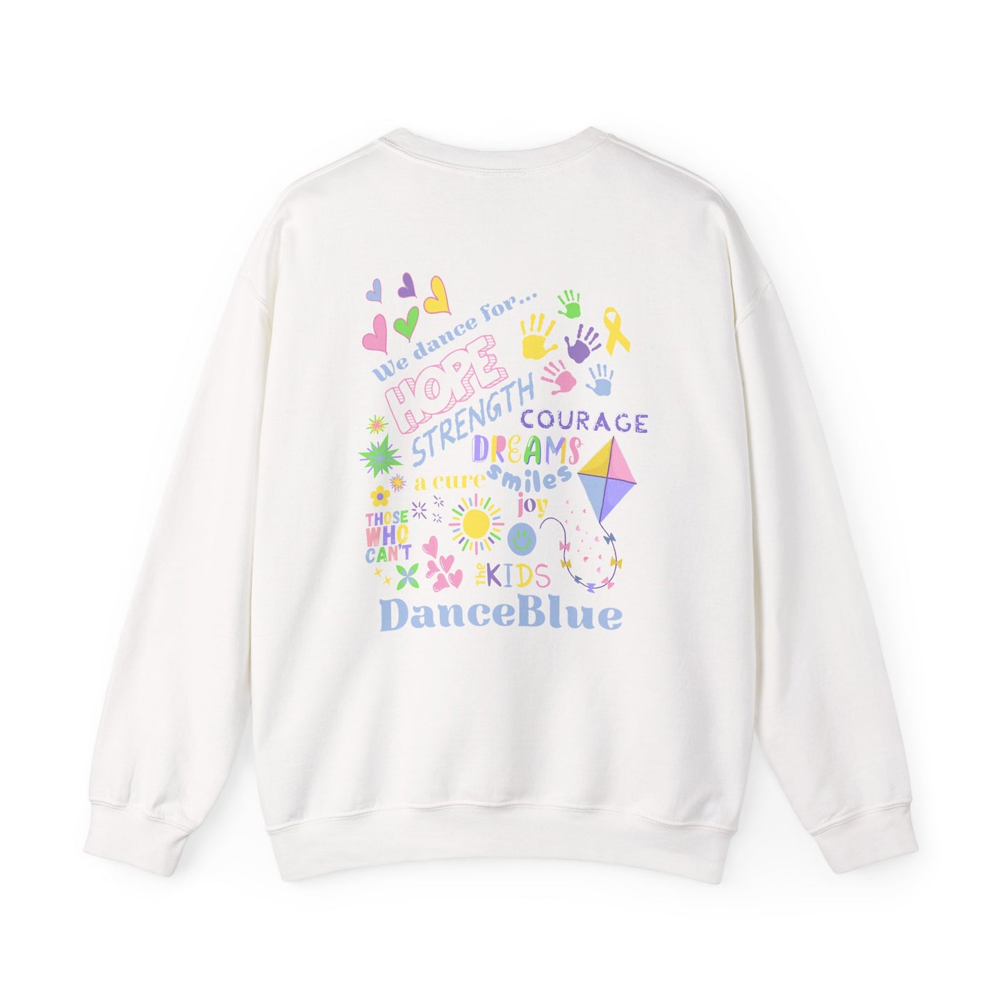 DanceBlue Hope & Strength Pastel Crewneck