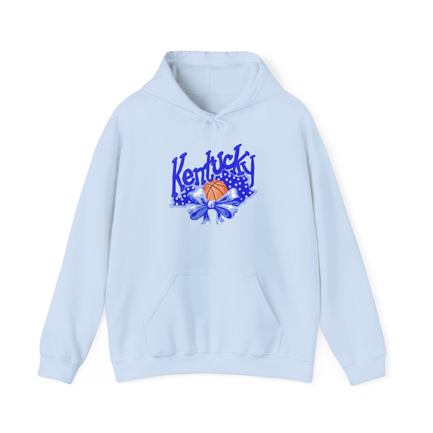 Basketball and Bows Kentucky Hoodie