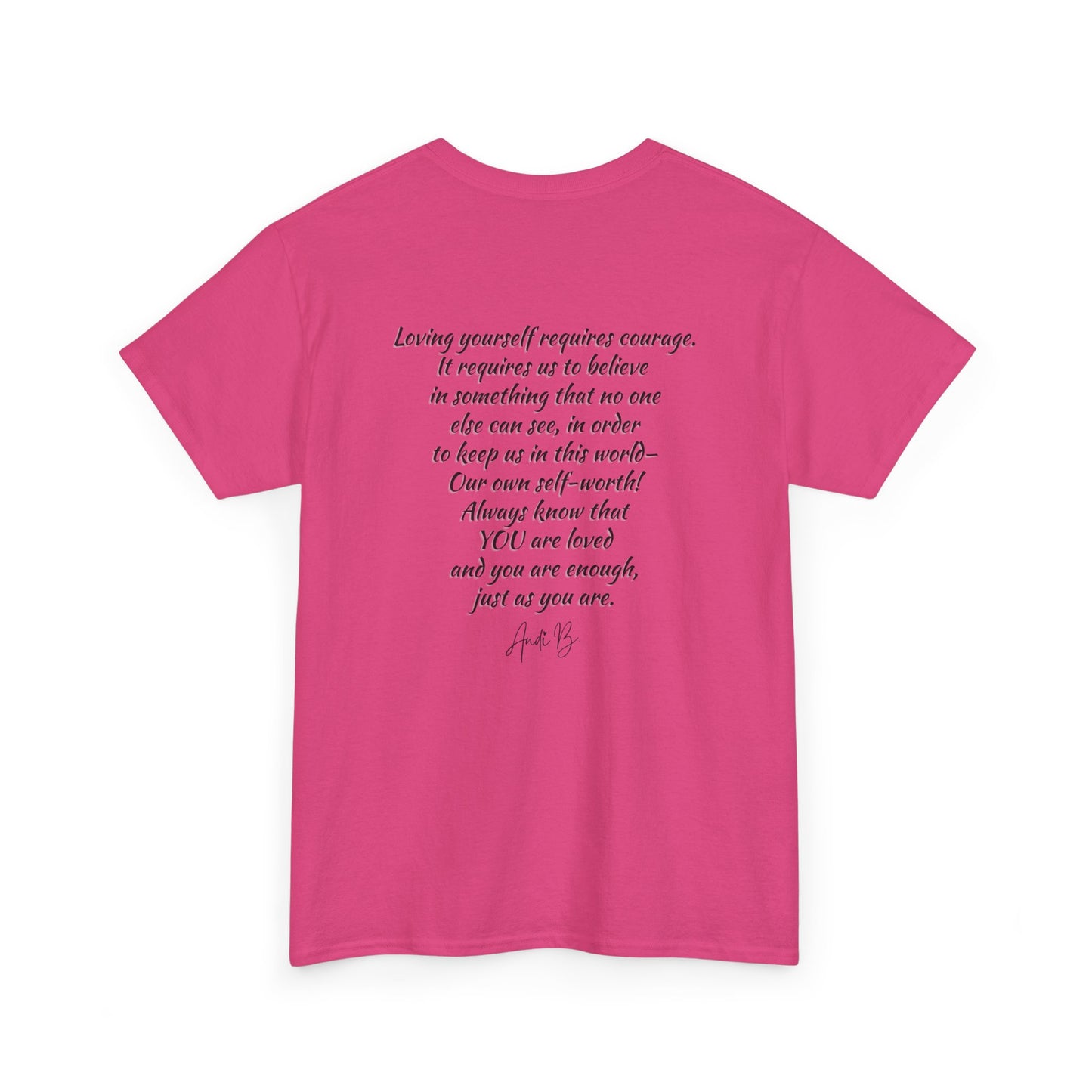Goddess Tee #2 — "I'm Not Fat, I'm Goddess Sized" Women's Empowerment T-Shirt | Andi B. Designs