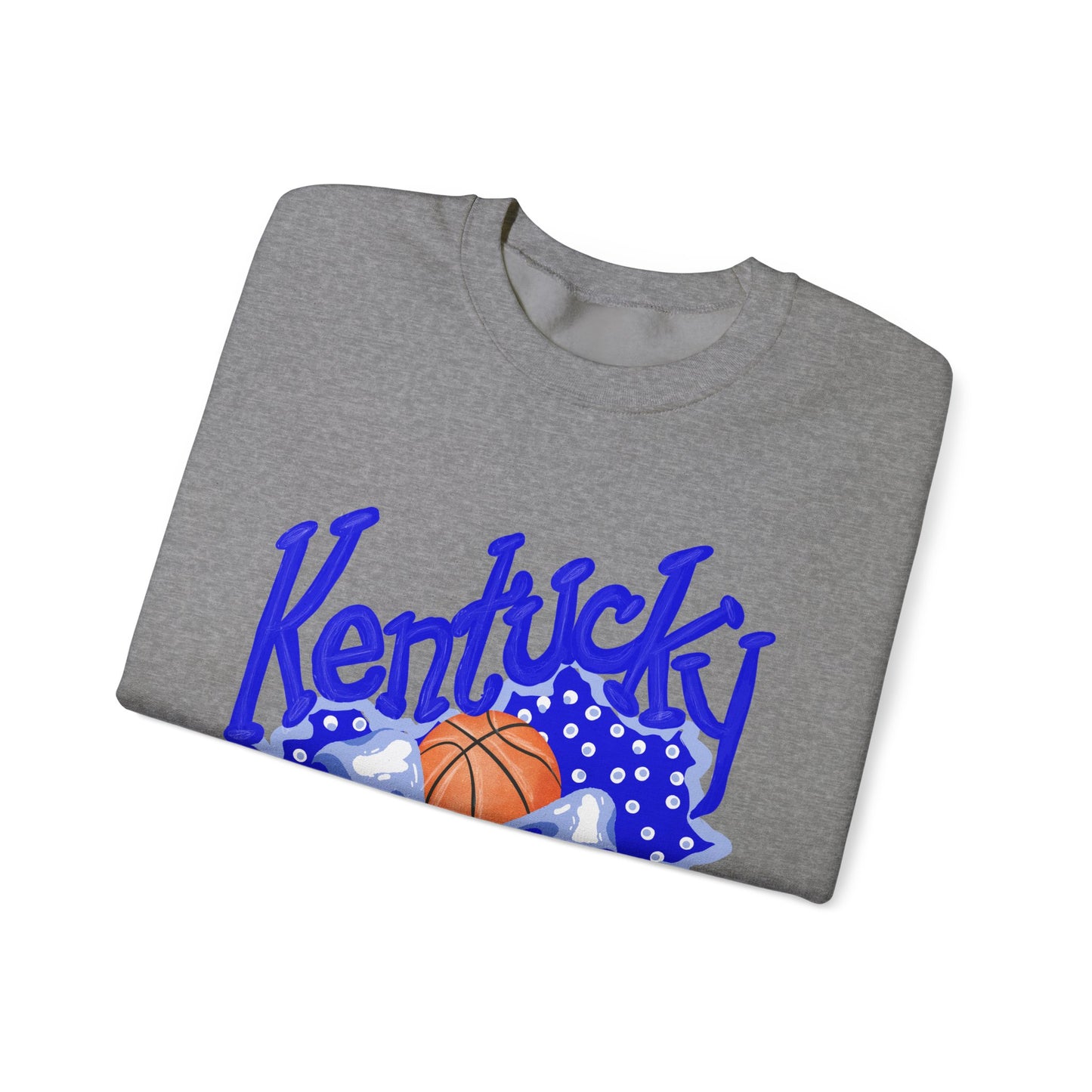 Basketball and Bows Kentucky Crewneck