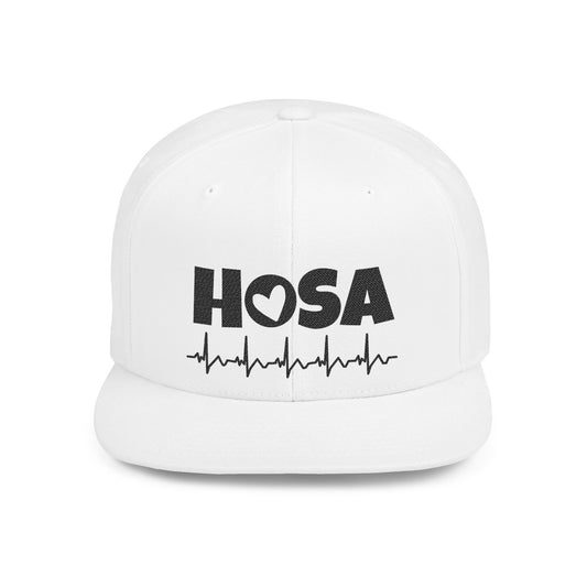HOSA Heartbeat Flatbill Snapback - Black Edition