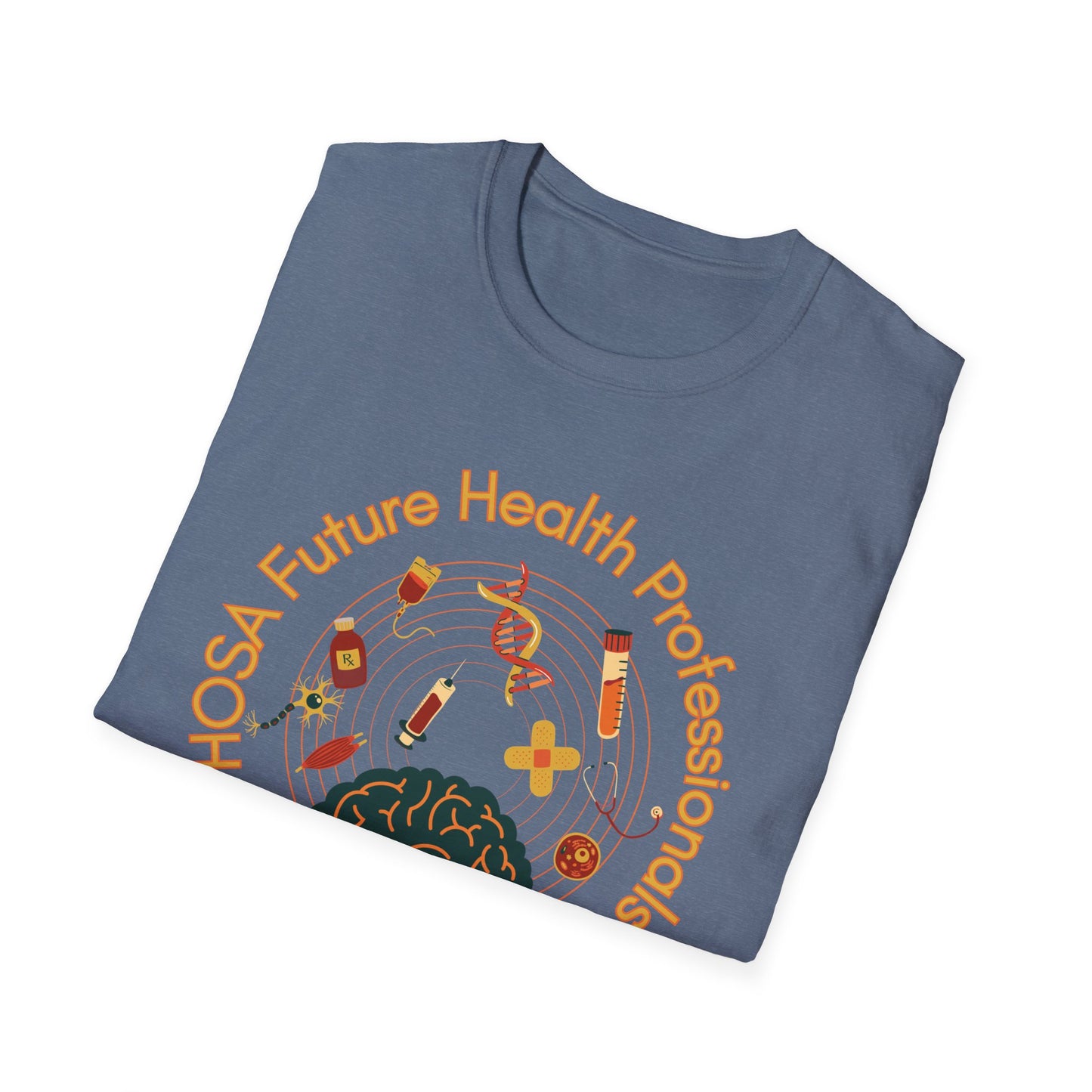 HOSA Learning All the Things Tee - Yellow Font