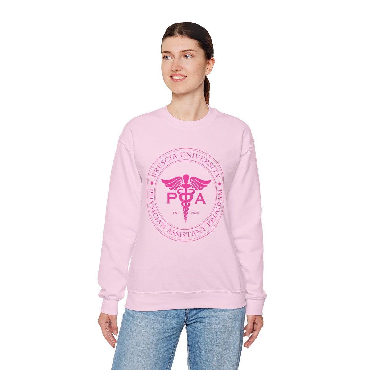 Brescia University Physician Assistant Program Crest Sweatshirt #2