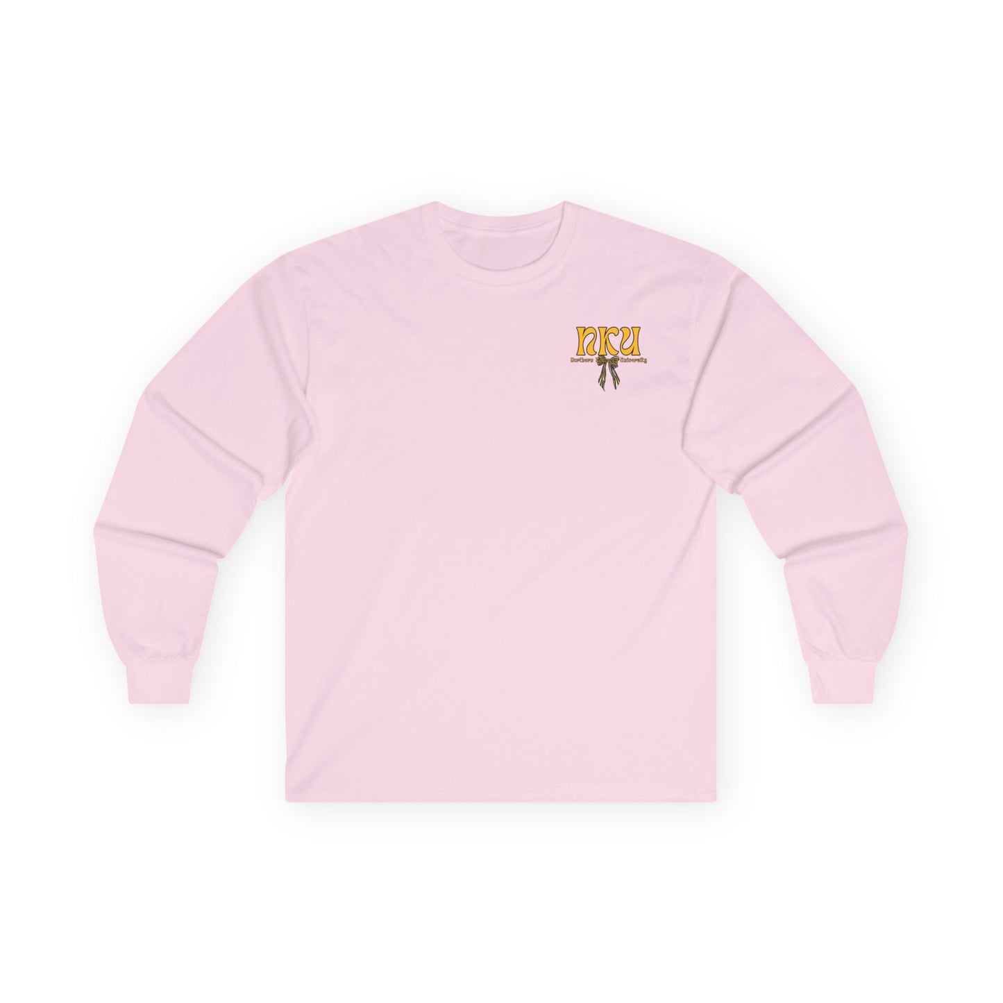 NKU Norse Ombre Stack Long Sleeve Tee