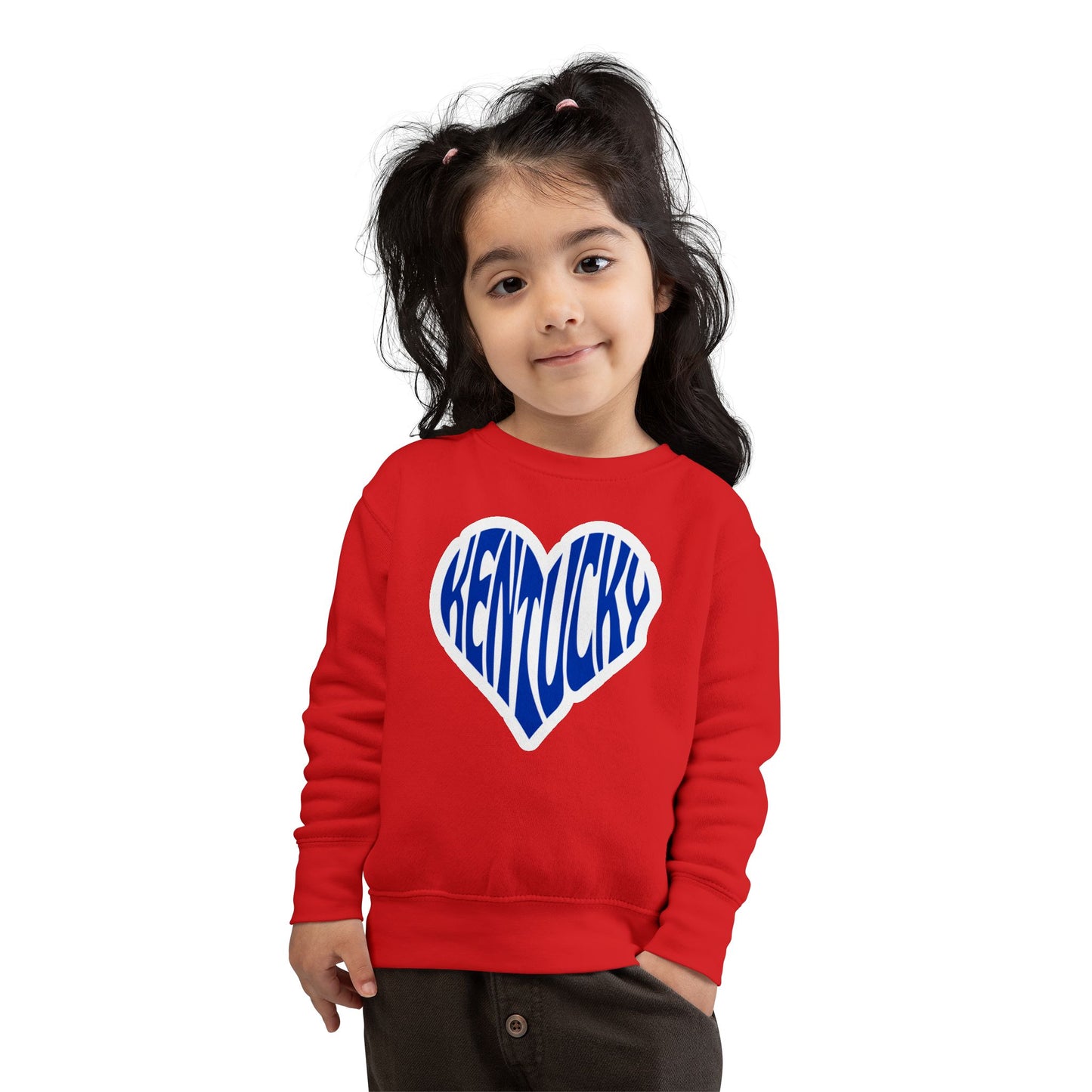 Kentucky Heart Kids Crewneck