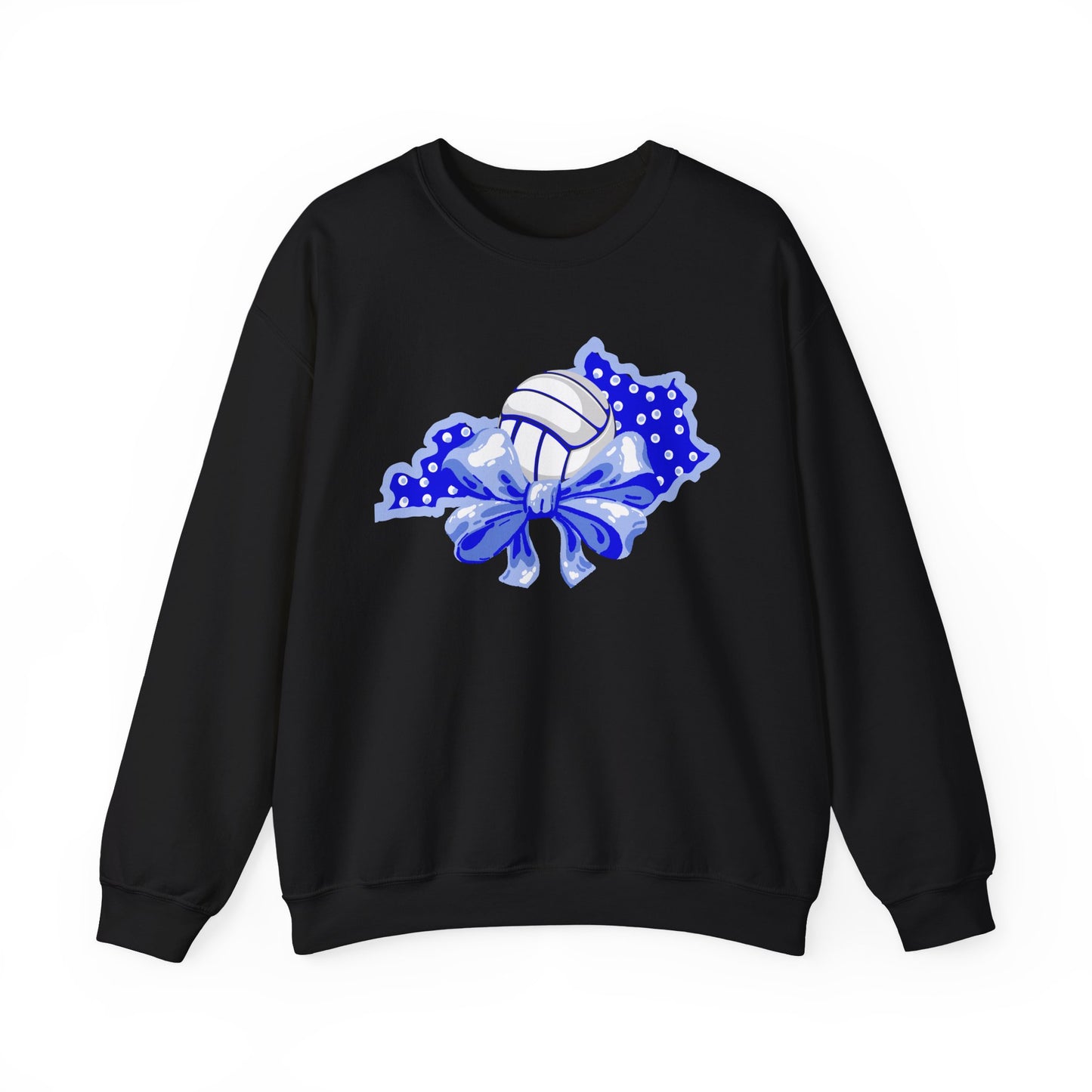 Volleyball and Bows Kentucky Crewneck
