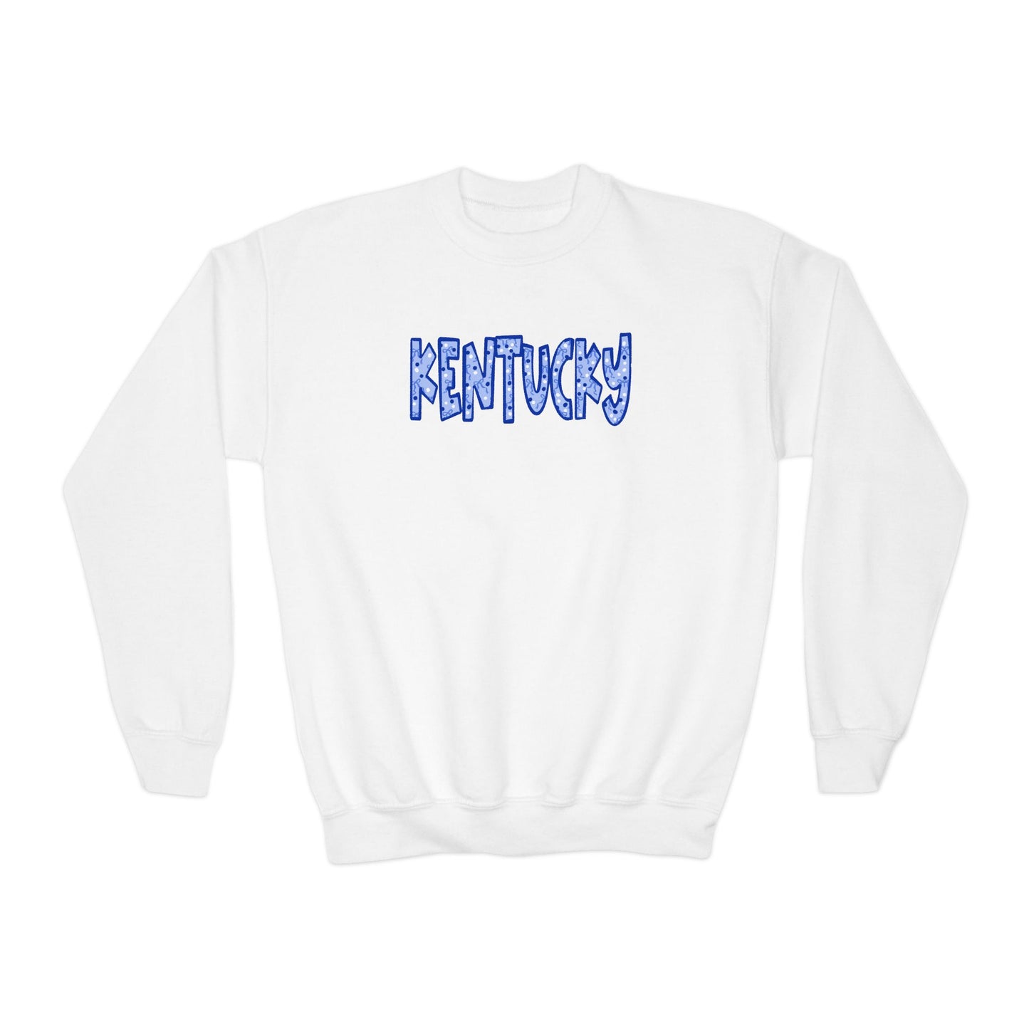 Kentucky Youth Coquette Font Crewneck