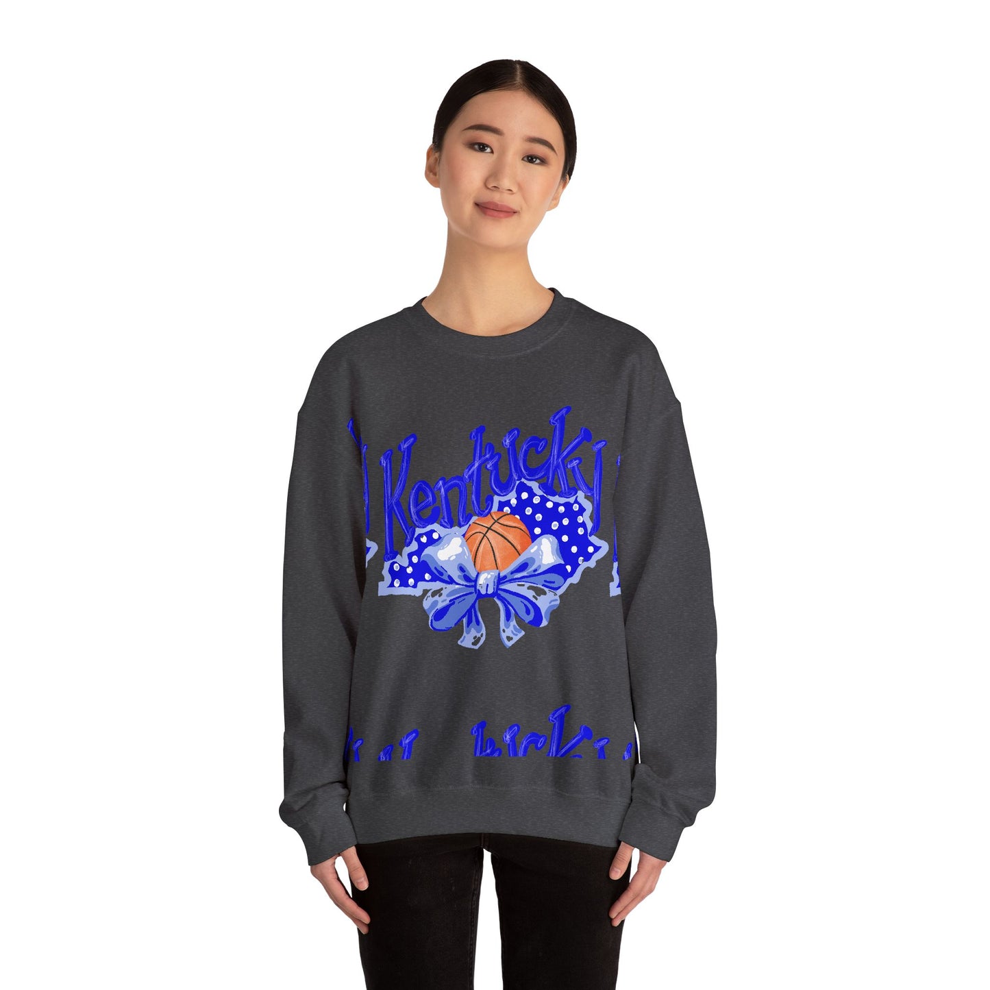Kentucky, Basketball, and Cute Oh My Crewneck