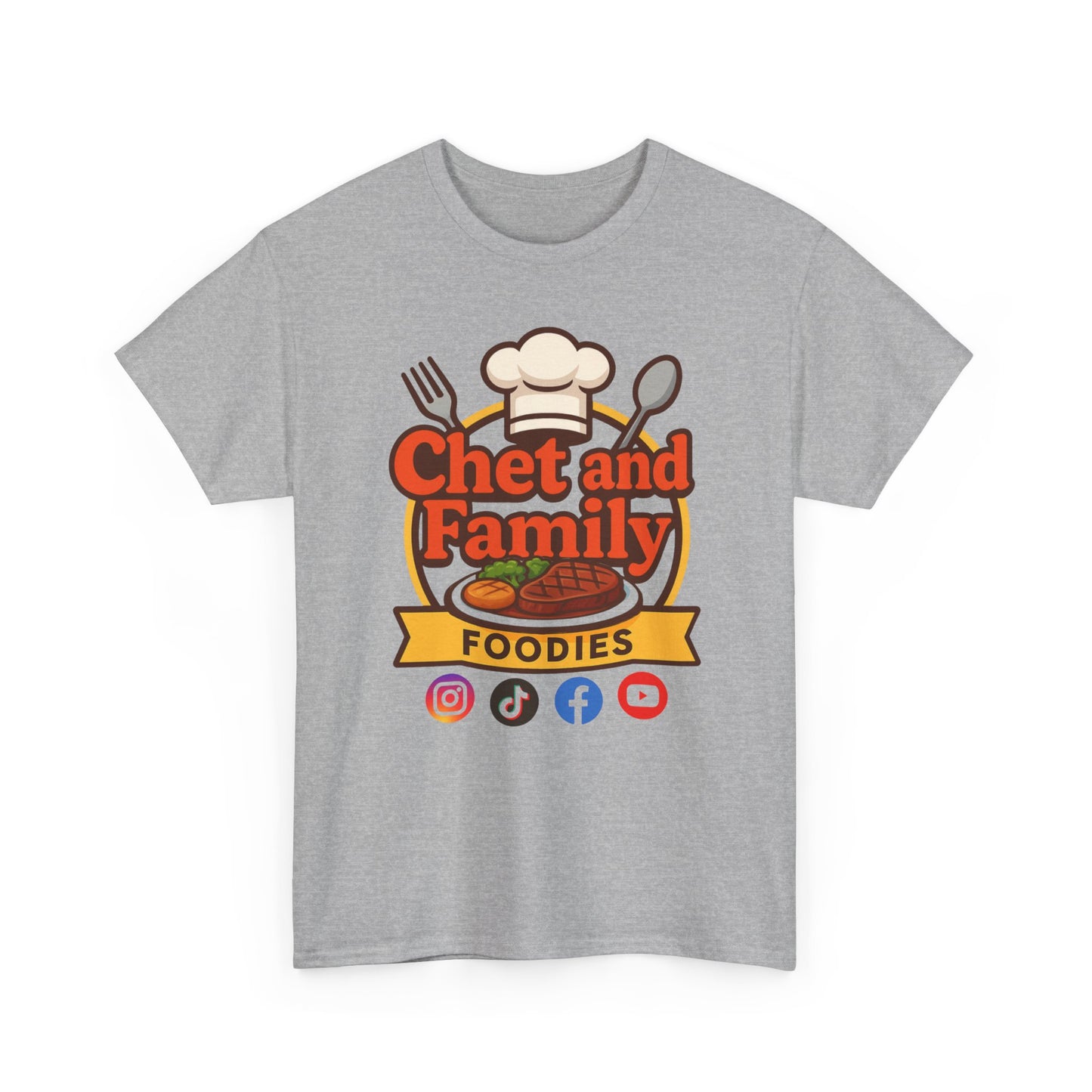 Chet and Family Foodies Tee