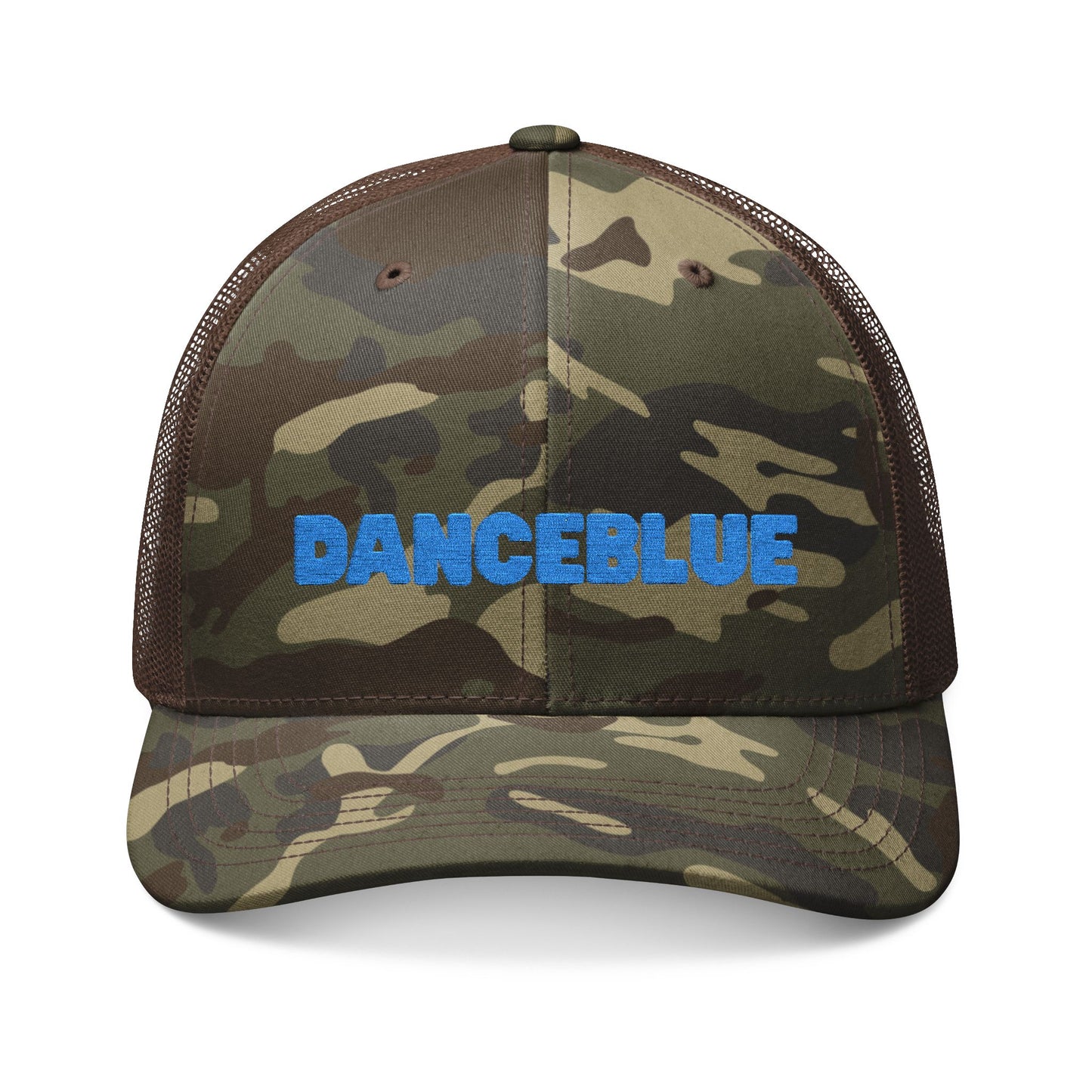 DanceBlue Camo Block Trucker Hat