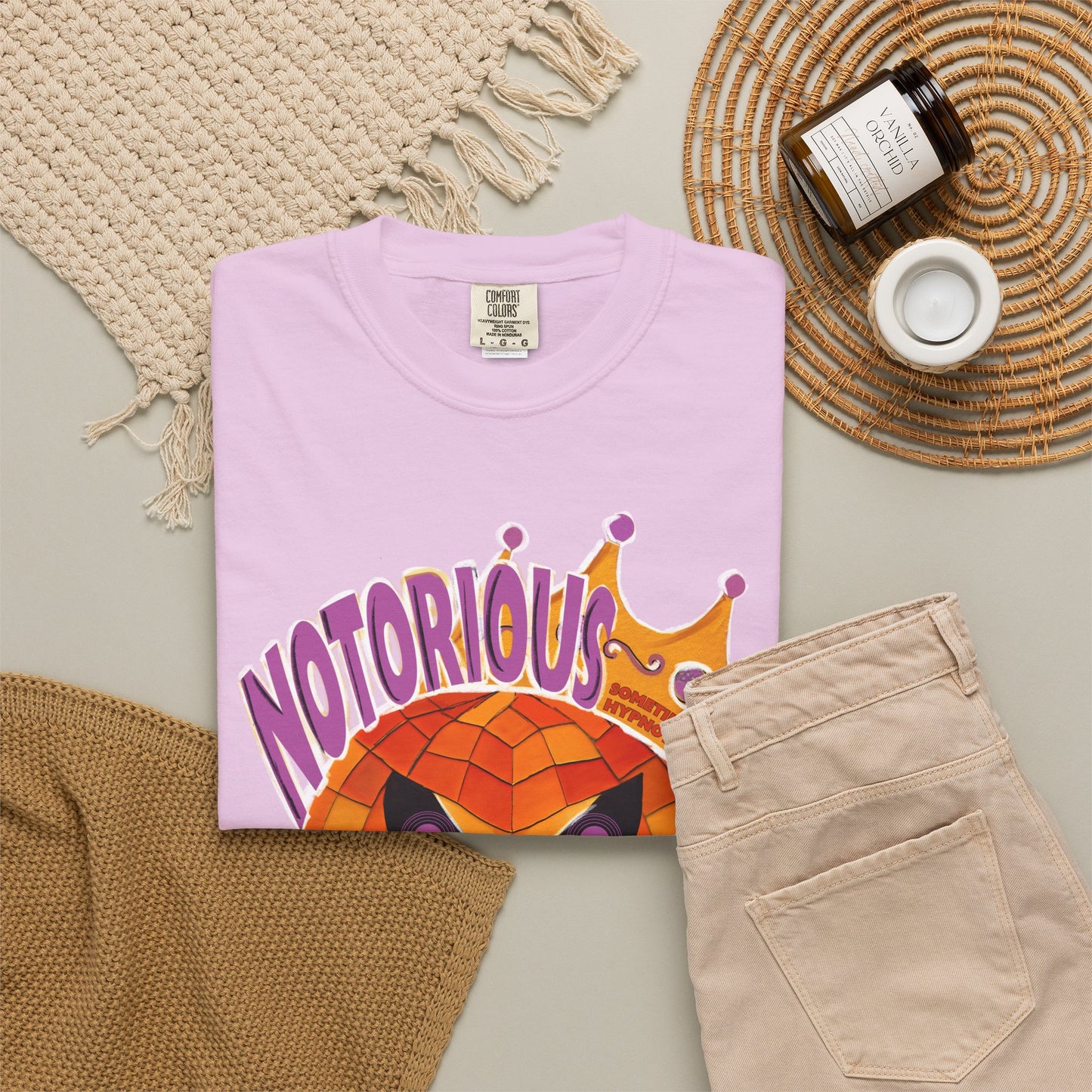 Notorious B.O.O. T-shirt | Halloween Jack-o'-Lantern Design