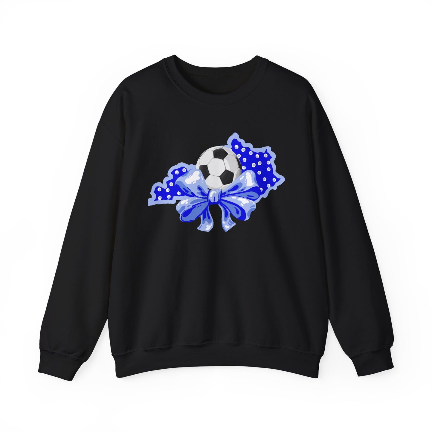 Soccer and Bows Kentucky Crewneck