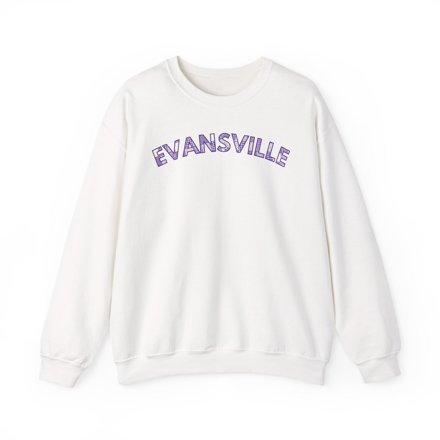 Evansville Patchwork Crewneck