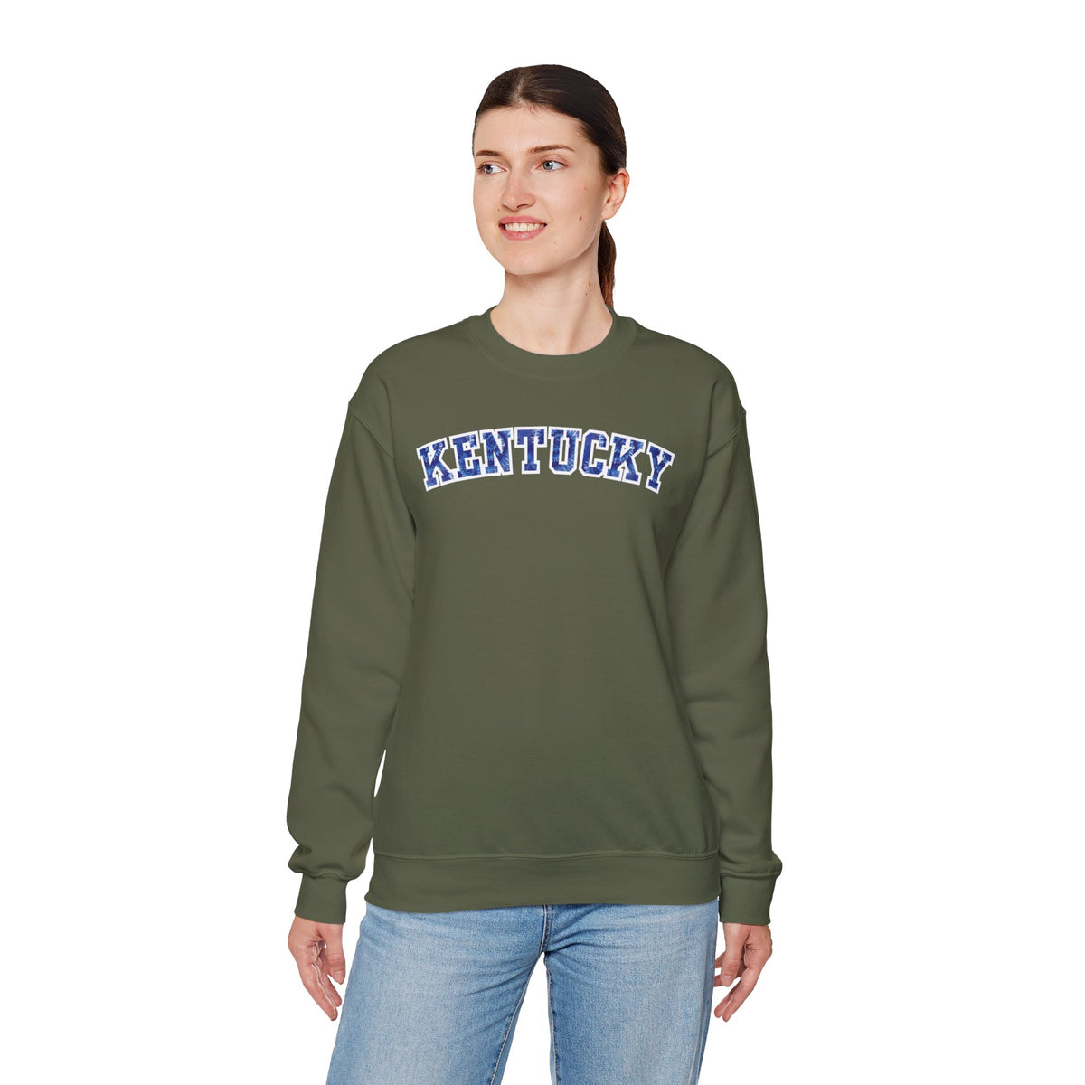 Kentucky Blue Tie-Dye Sweatshirt
