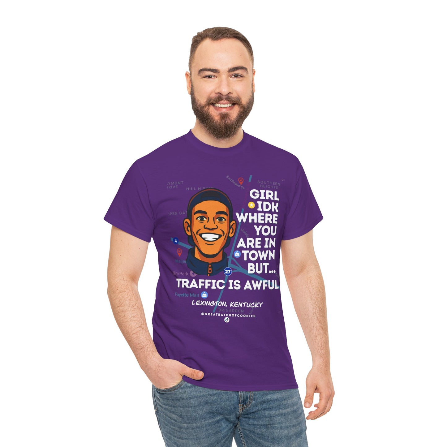 GreatbatchofCookies Girl Idk Where You Are In Town #2 | Lexington Kentucky Tee