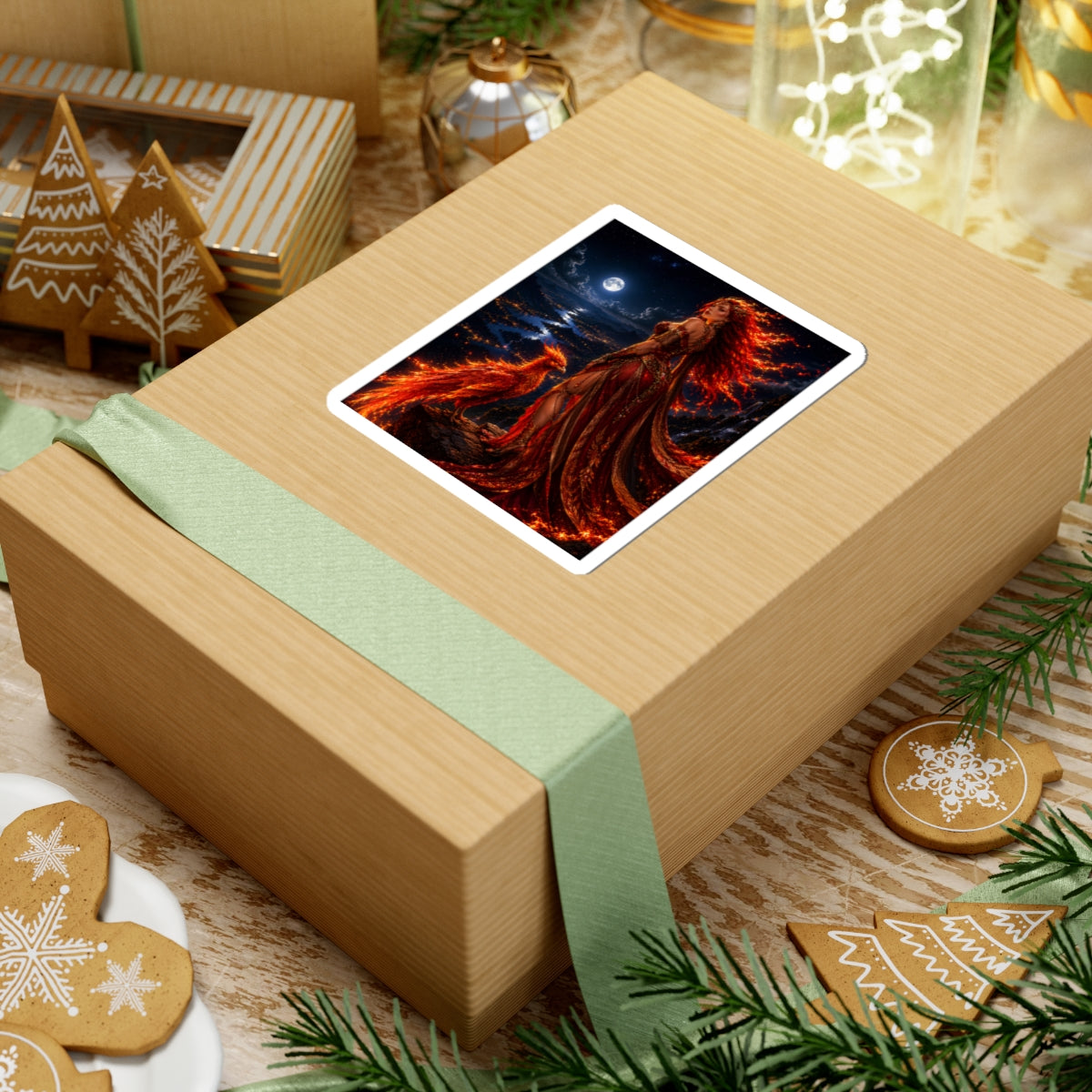 Fire Goddess Sticker | Andi B. Designs