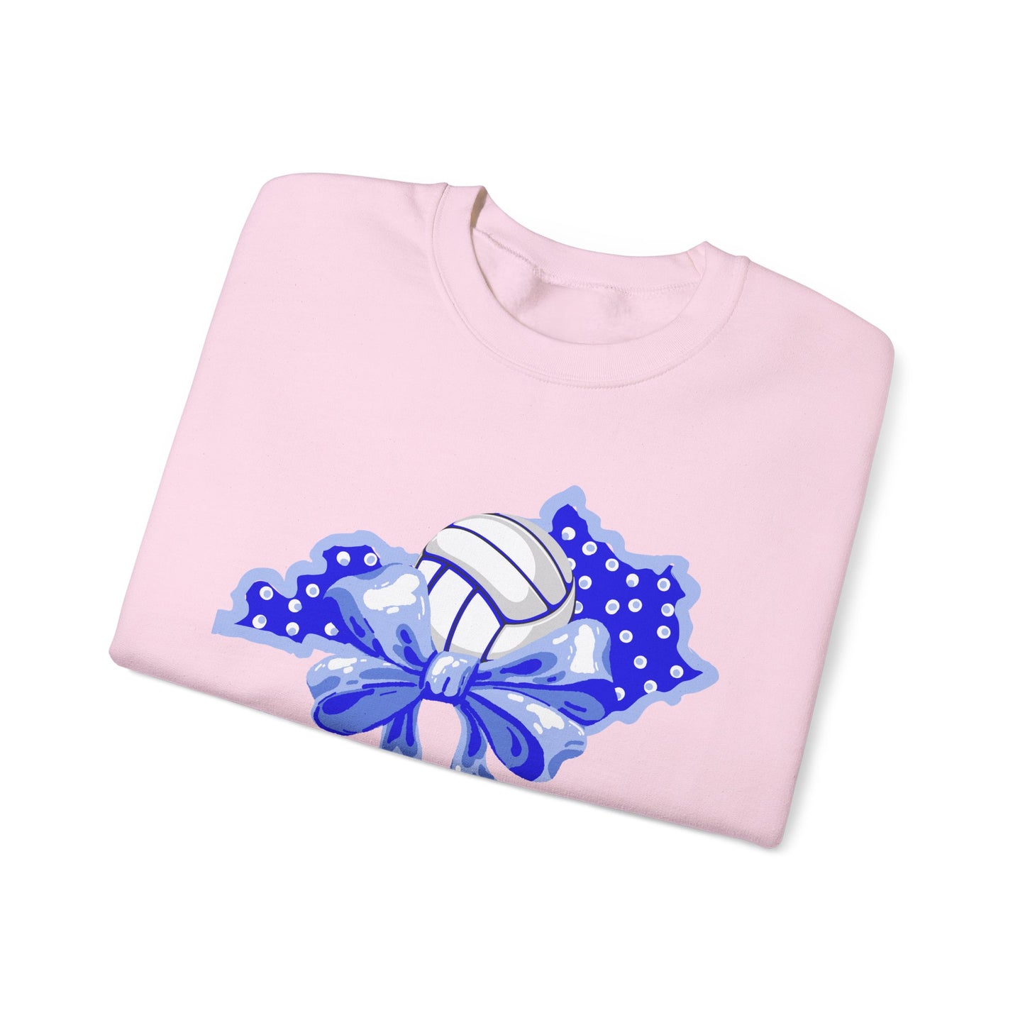 Volleyball and Bows Kentucky Crewneck