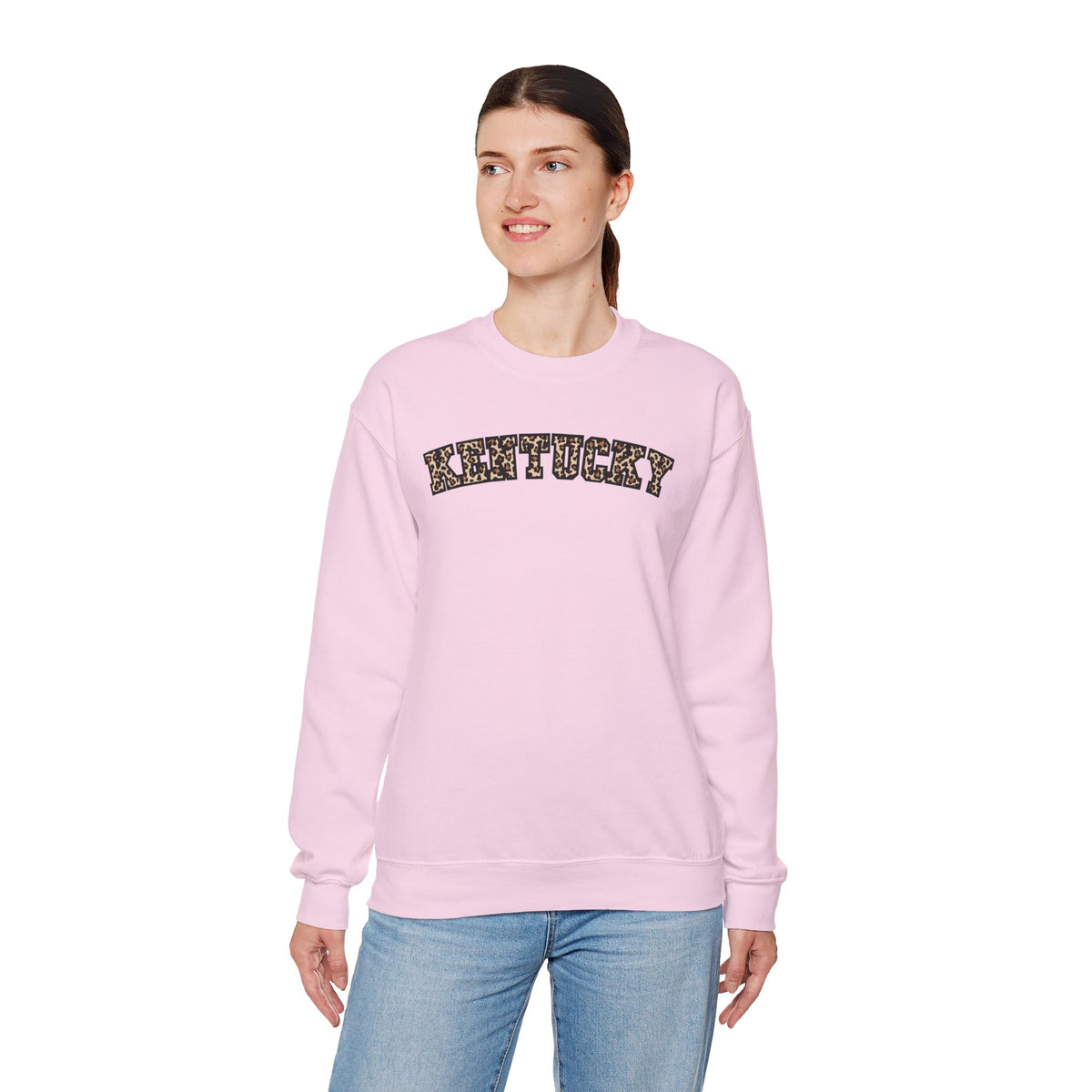 Kentucky Leopard Crewneck Sweatshirt