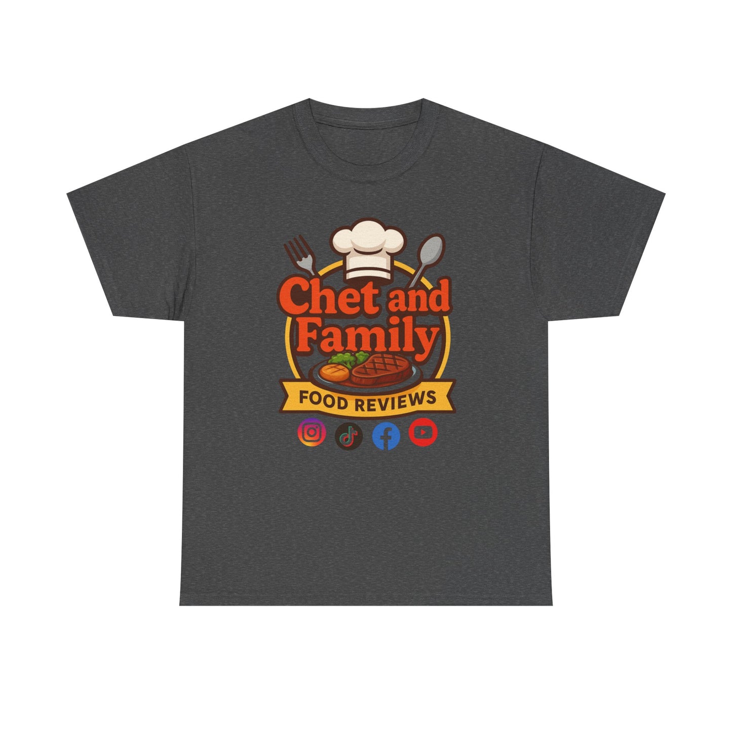 Chet and Family Food Review Tee