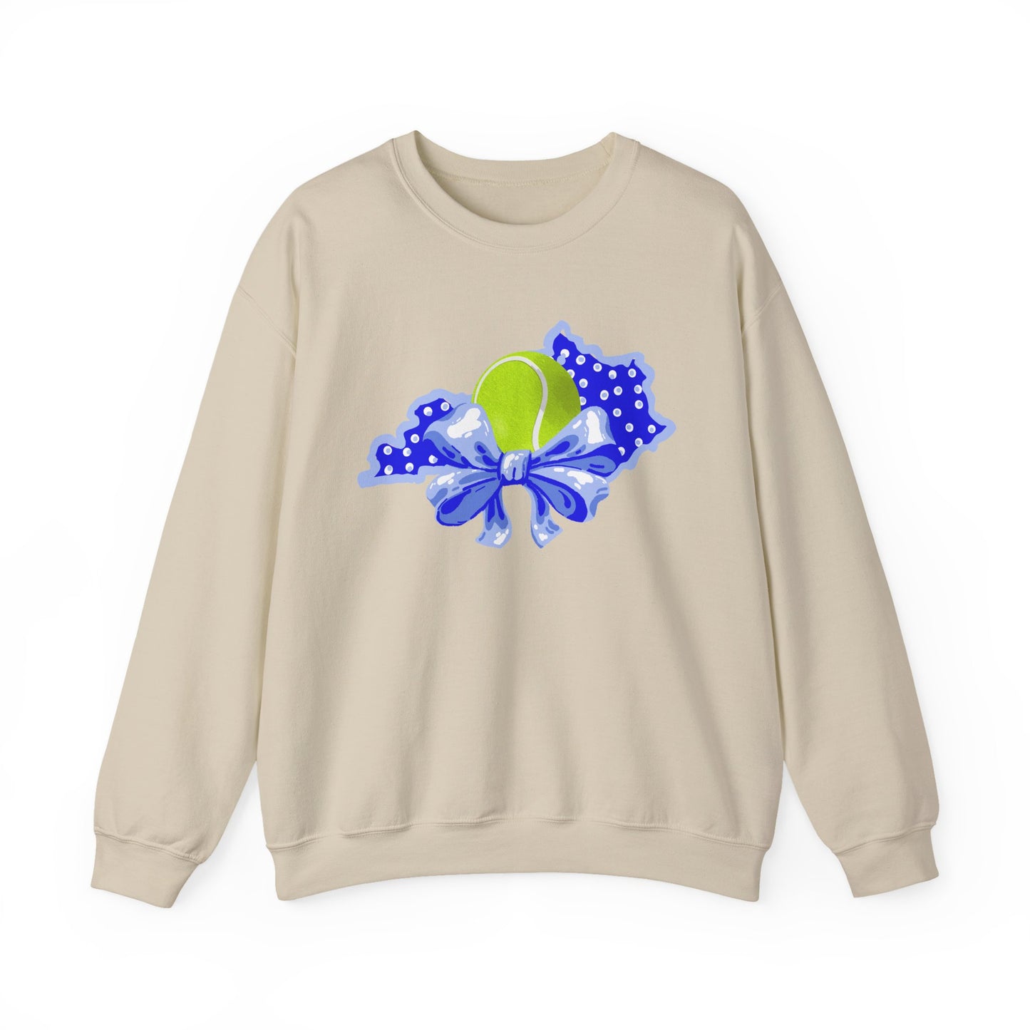 Tennis and Bows Kentucky Crewneck