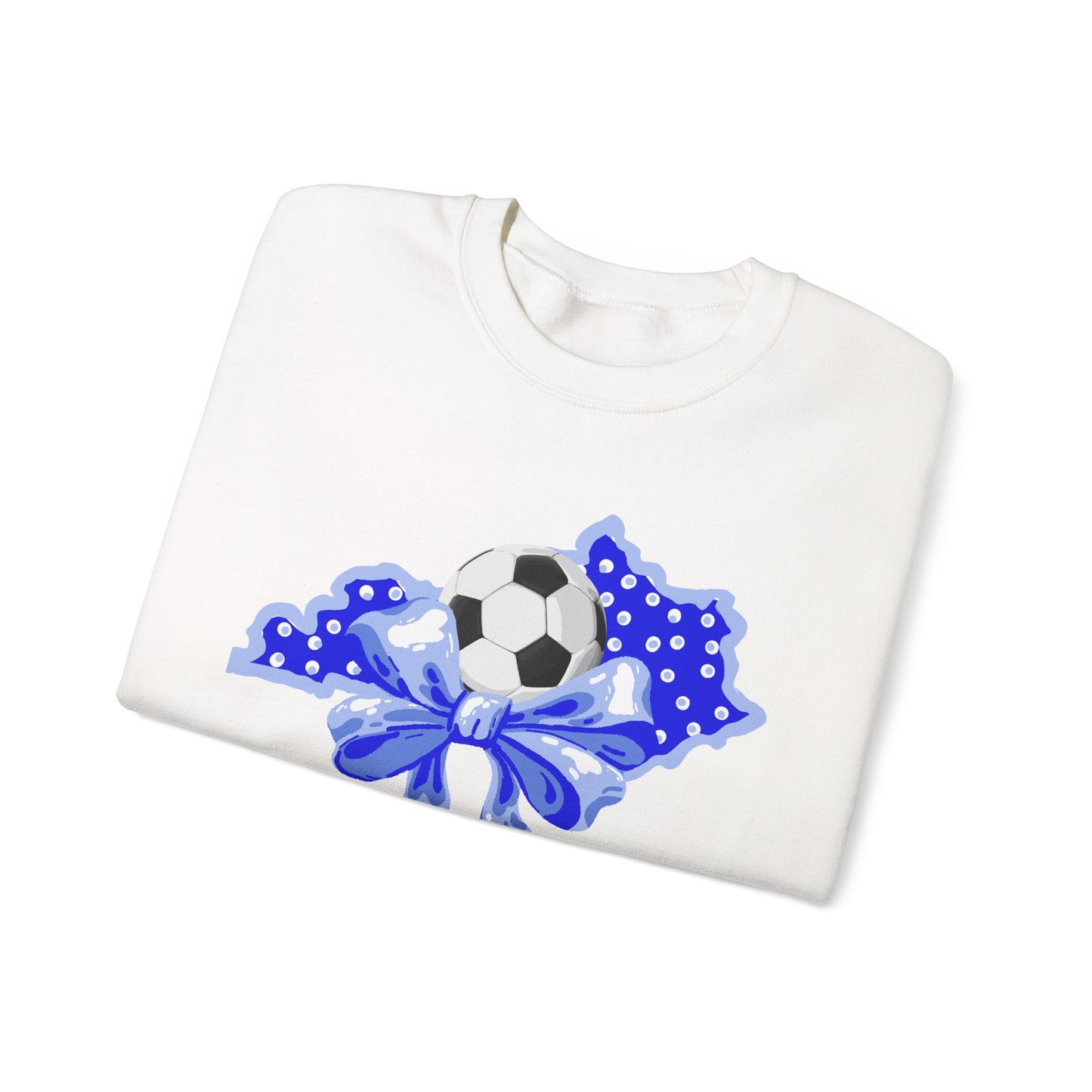 Soccer and Bows Kentucky Crewneck