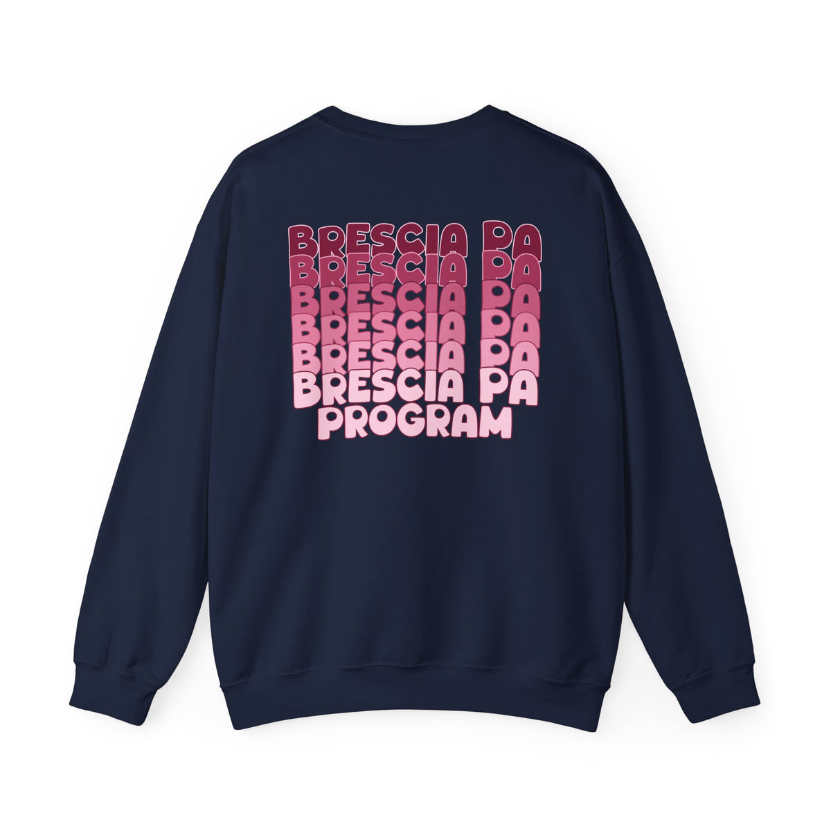 Brescia PA Program Warm Ombre Crewneck Sweatshirt