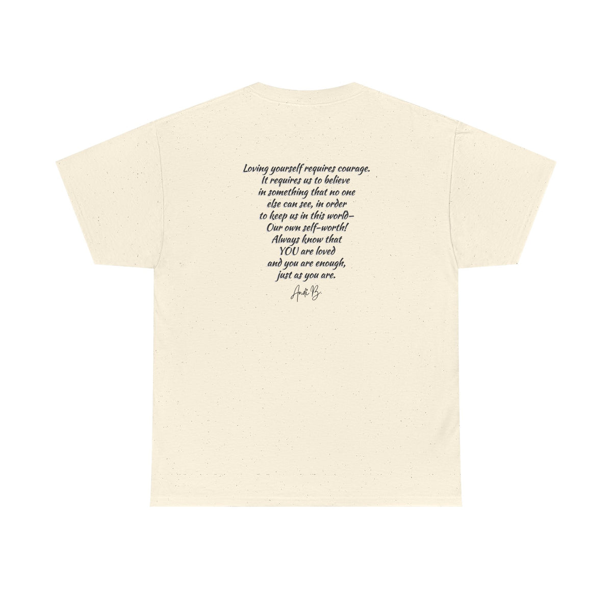 Goddess Sized Tee — "I'm not fat, I'm Goddess Sized" Empowerment T‑Shirt | Andi B. Designs