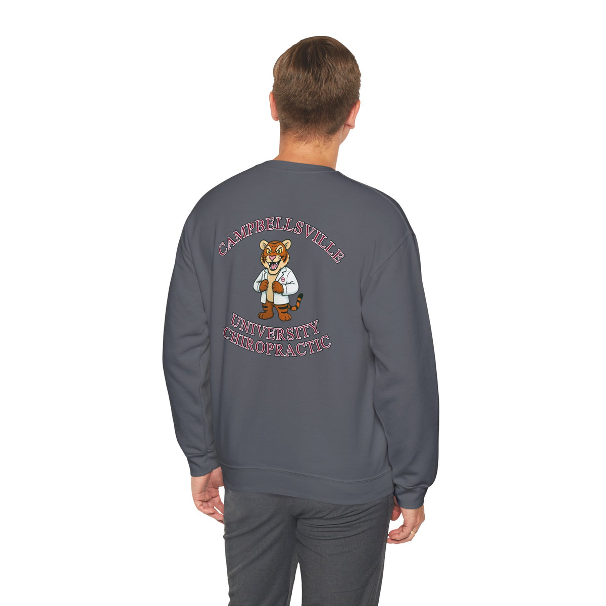 Campbellsville Chiropractic Tiger Crewneck Sweatshirt