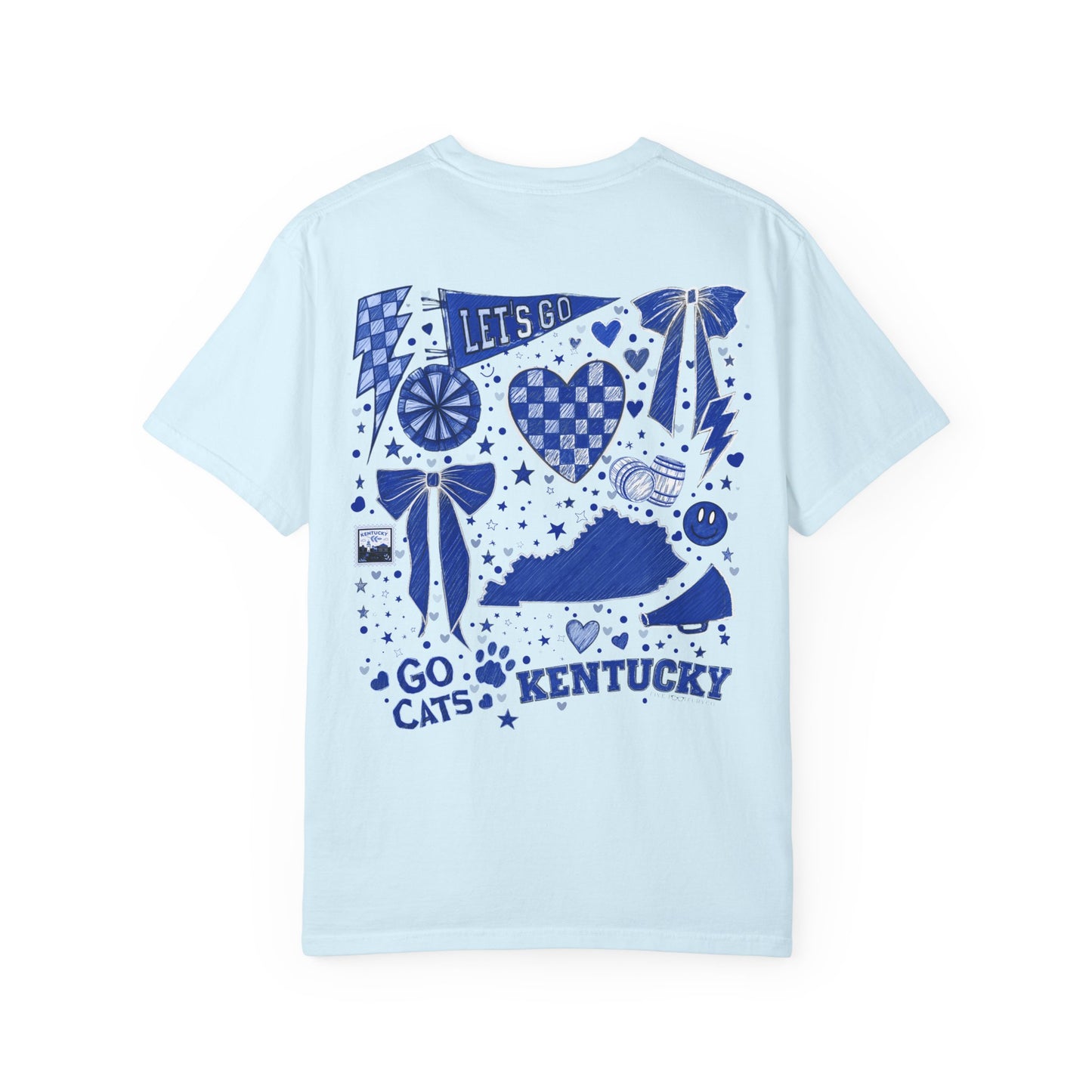 Kentucky Game Day Collage Tshirt | Cute Preppy Coquette