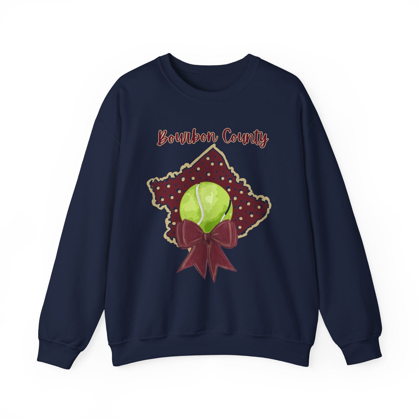Bourbon County Tennis Crewneck