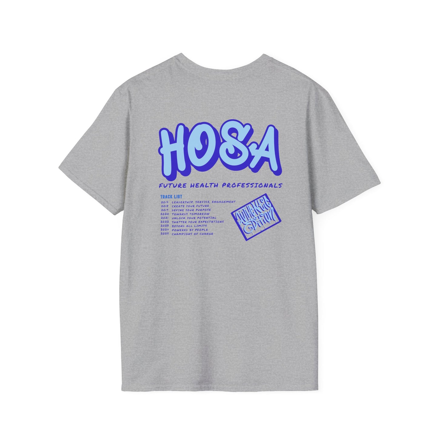 HOSA "Concert" Tee - Blue Font