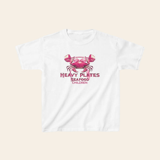Heavy Plates Kids Bow Tshirt