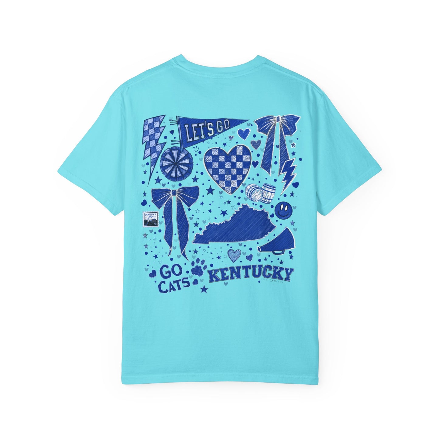 Kentucky Game Day Collage Tshirt | Cute Preppy Coquette